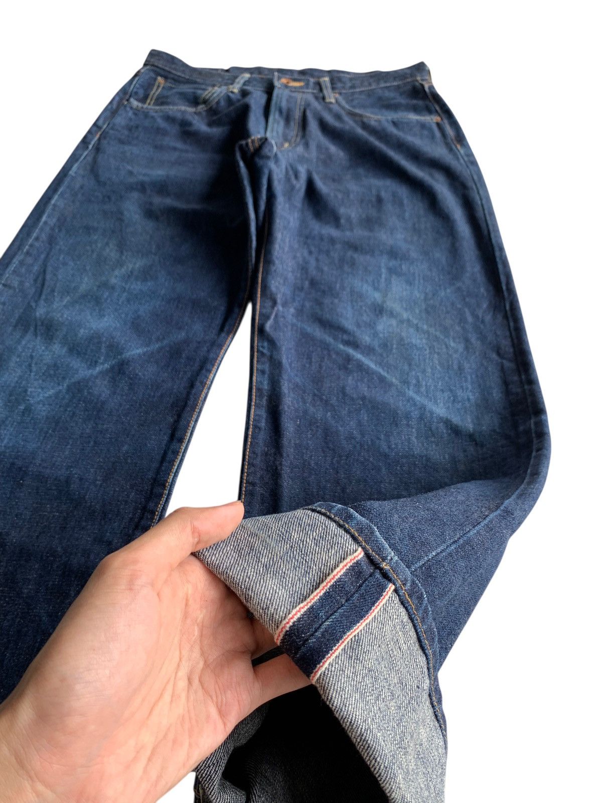 Japanese Brand VINTAGE EDWIN 505 SELVEDGE BAGGY JAPANESE DENIM Size US 32 / EU 48 - 5 Thumbnail