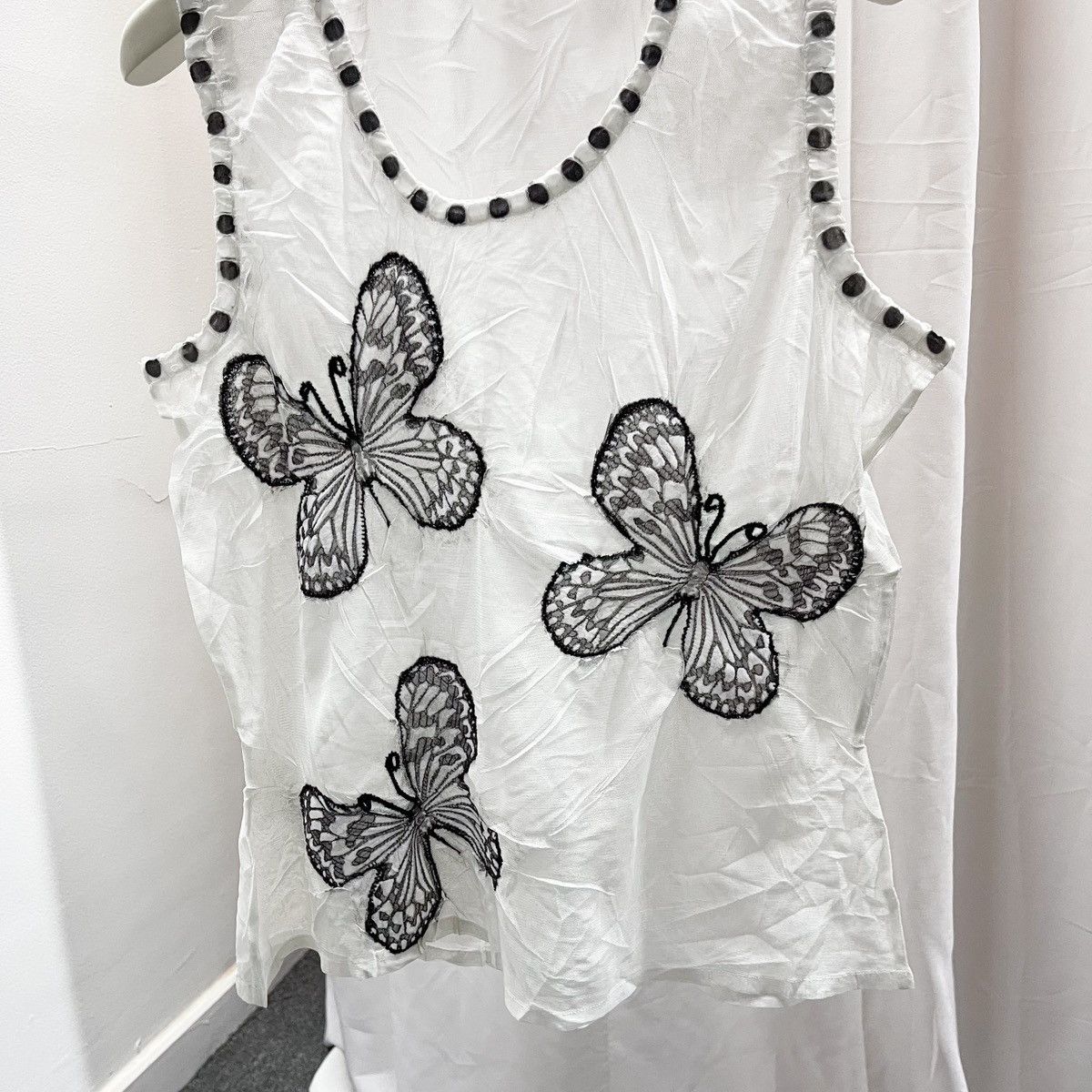 Issey Miyake 90s Yoshiki Hishinuma Issey Miyake butterfly pleated top Size M / US 6-8 / IT 42-44 - 6 Thumbnail
