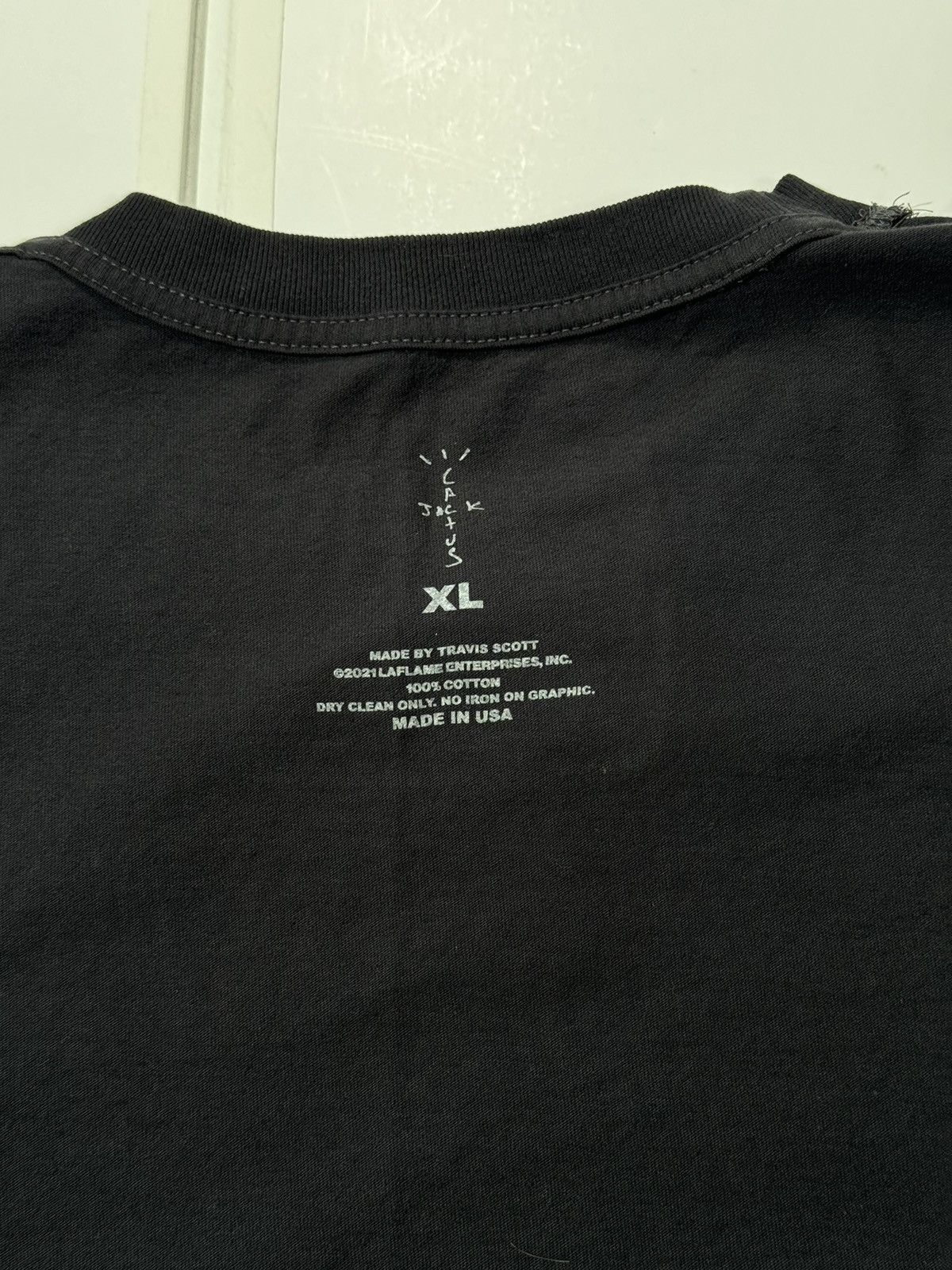 Mastermind Japan × Travis Scott Cactus Jack X Mastermind Japan Flaming Skull T-shirt Sz XL Size US XL / EU 56 / 4 - 5 Thumbnail