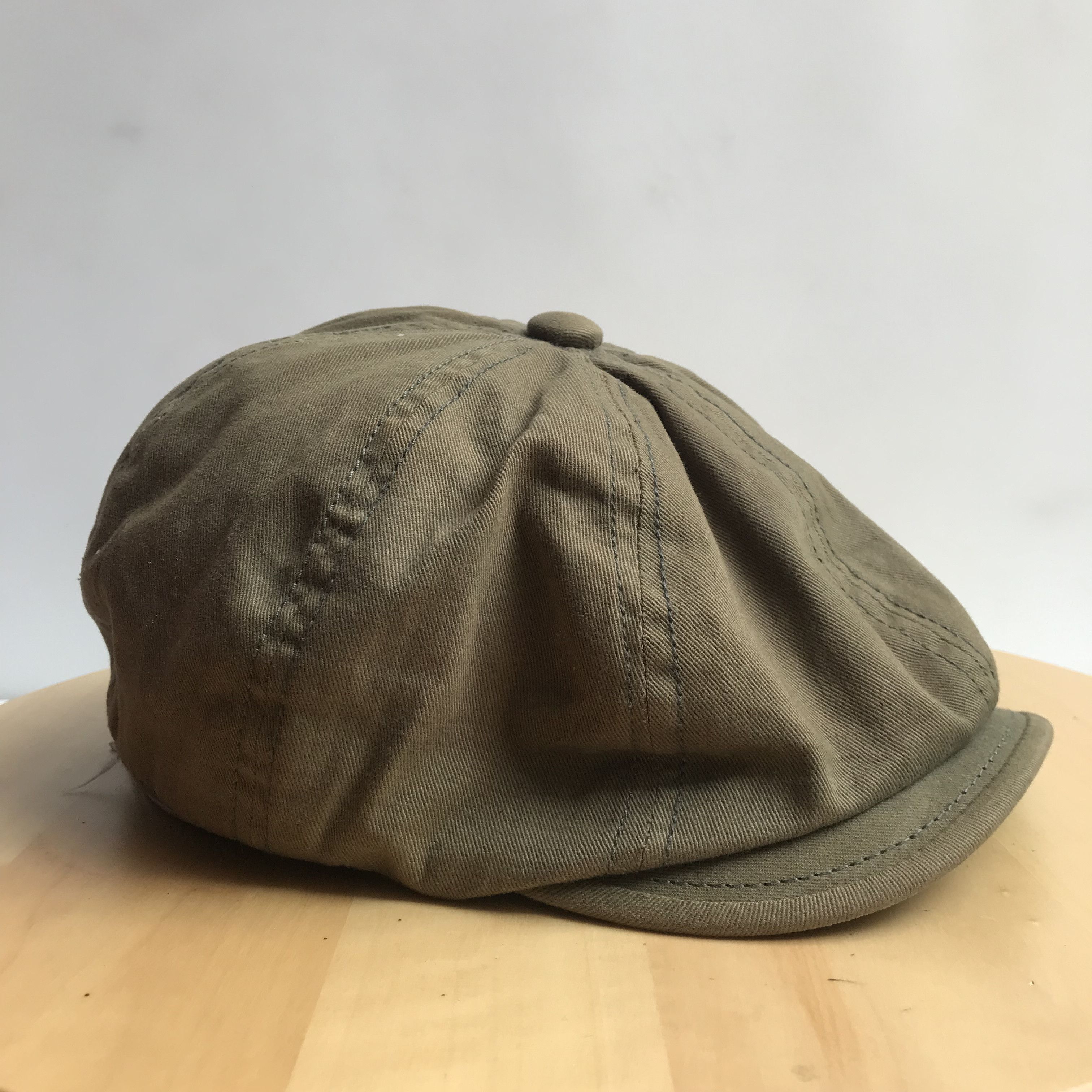 Ben Sherman × Designer × Other UK BEN SHERMAN newsboy cap Gatsby BAKER BOY CAP Military GreeN Size ONE SIZE - 14 Thumbnail
