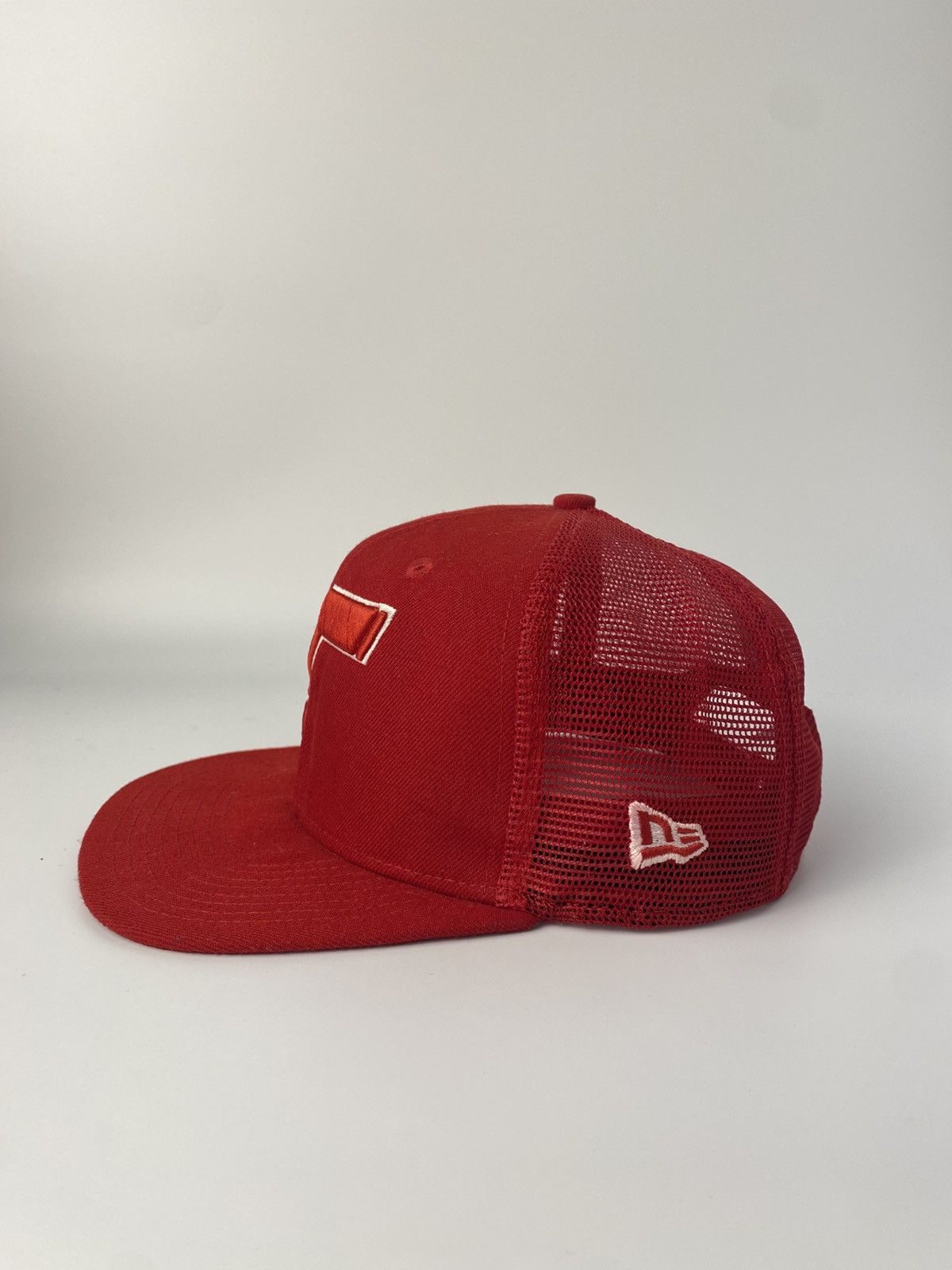 NBA × New Era Utah Jazz Trucker Cap Hat 9Fifty New era cap red Mesh Size ONE SIZE - 3 Thumbnail