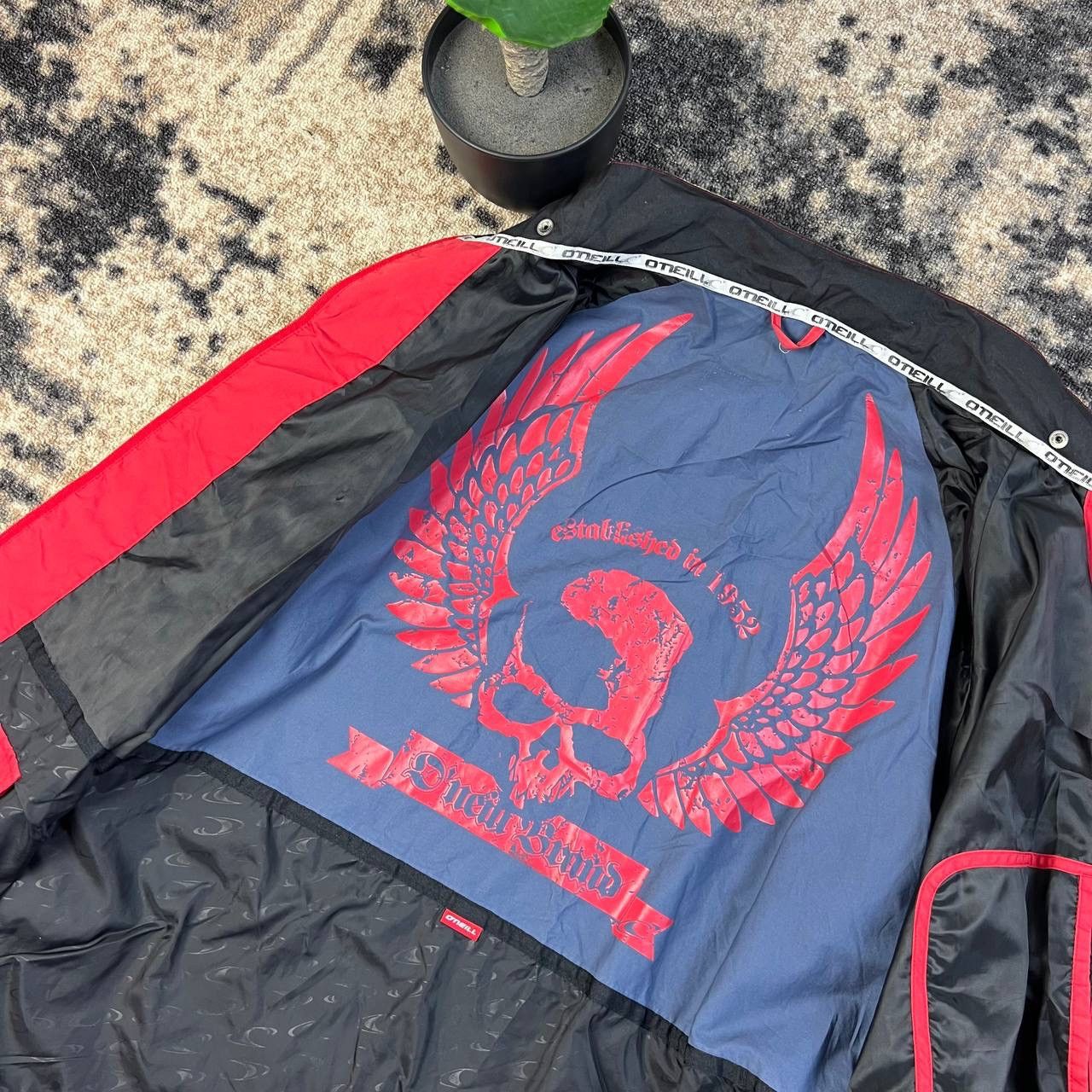 O'Neill Oneill Vintage Y2K Mini Logo Zip Up Jacket Surf Style Size US XL / EU 56 / 4 - 7 Thumbnail