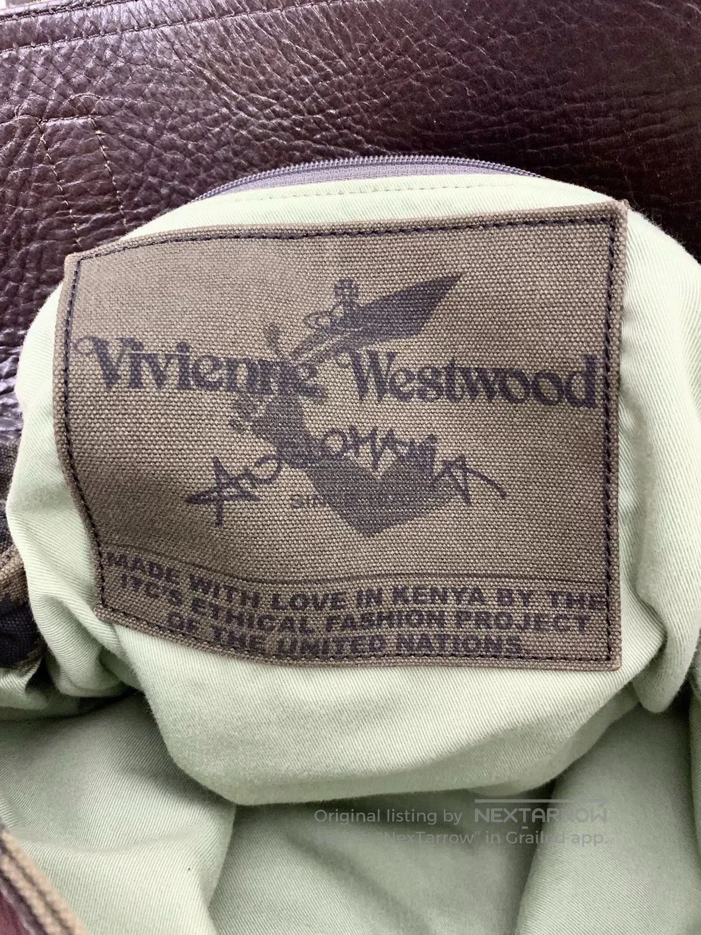 Vivienne Westwood Vivienne Westwood Brown Pirate Pattern Backpack. Size ONE SIZE - 6 Thumbnail