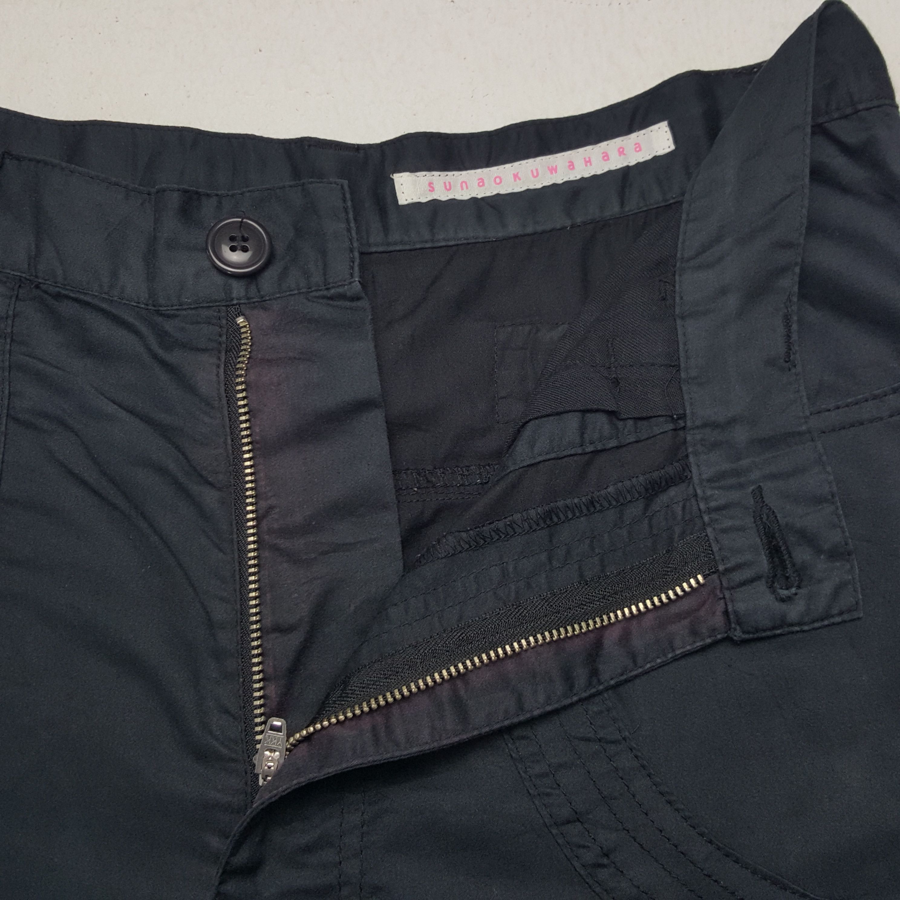 Issey Miyake × Japanese Brand × Vintage Vintage Sunaokuwahara by Issey Miyake Buggy Pants Size US 29 - 11 Thumbnail