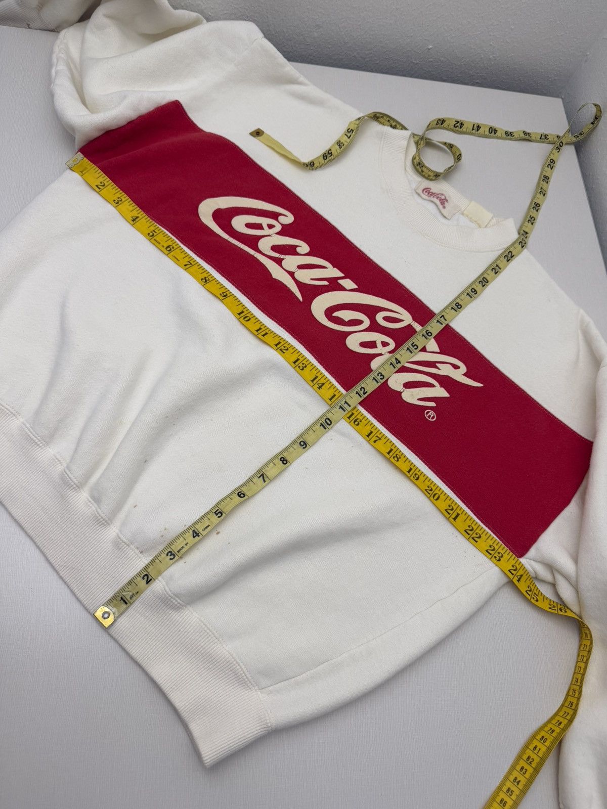 Coca Cola Vintage 80s Coca Cola Crewneck Sweatshirt Size L Boxy Fit Size US L / EU 52-54 / 3 - 5 Thumbnail
