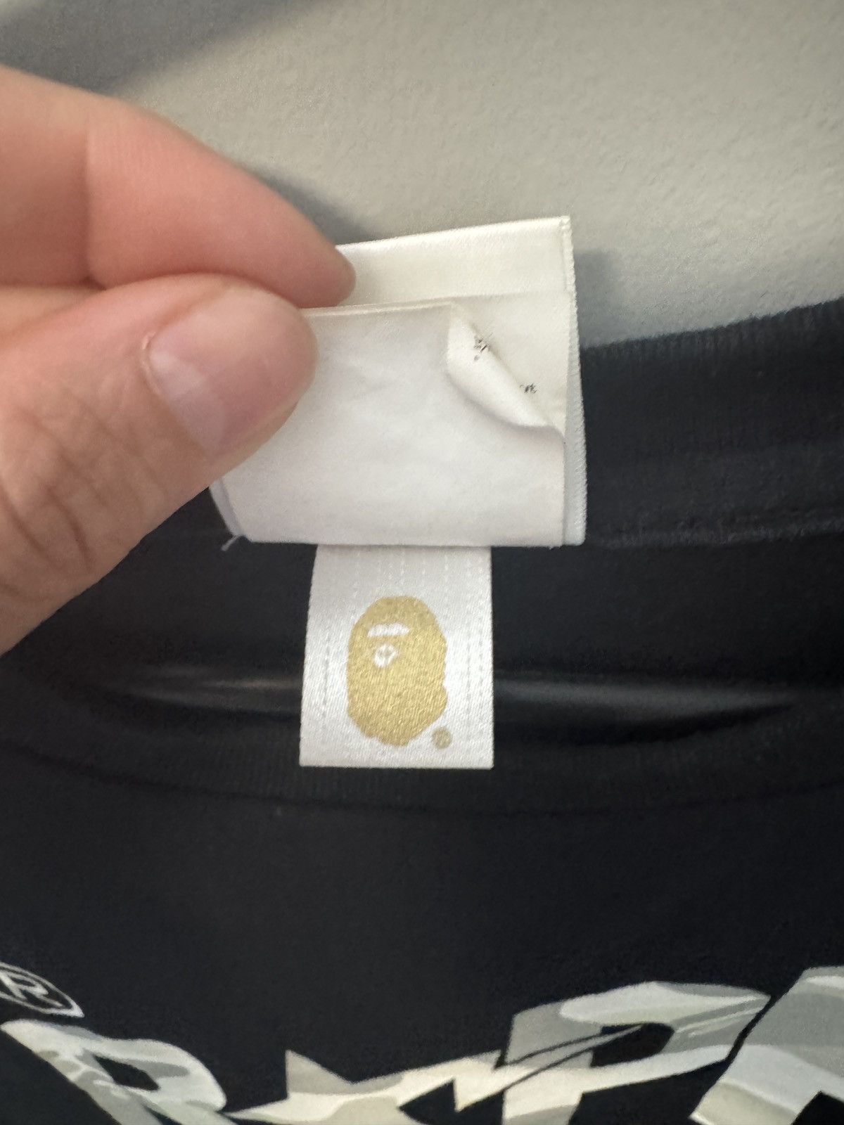 Bape Bape bapesta star white grey camo black short sleeve tee Size XS / US 0-2 / IT 36-38 - 6 Thumbnail