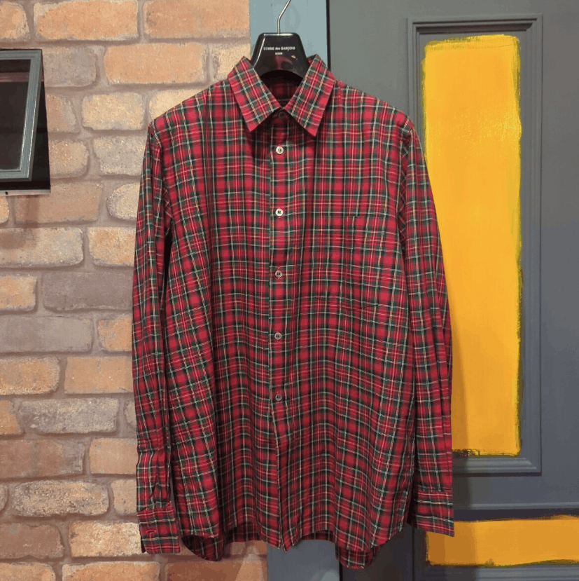 Comme des Garcons Archive 2004 Check Shirt Size US M / EU 48-50 / 2 - 1 Thumbnail