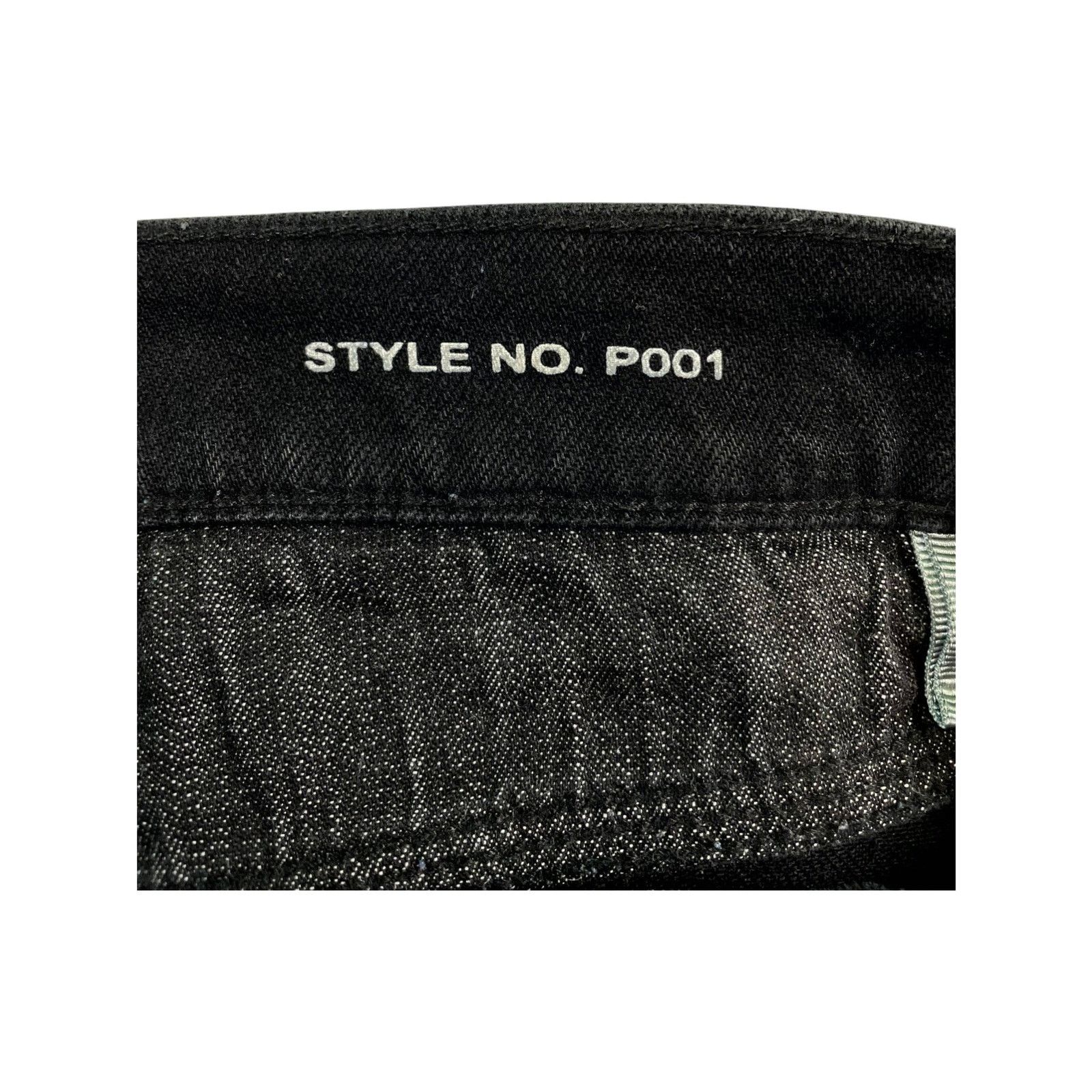 Purple Brand Purple Brand "Splatter" Black Jeans Size US 31 - 5 Thumbnail
