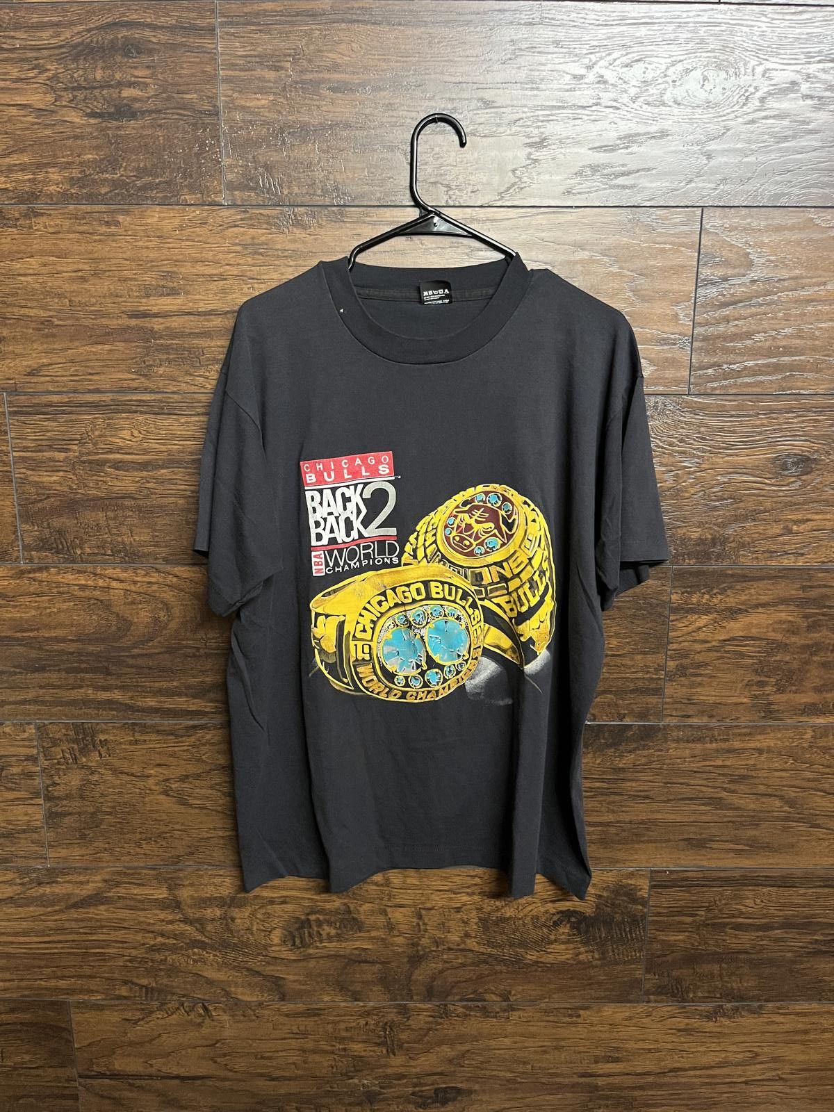 VTG 1992 Chicago Bulls Back to Back Championship Rings - XL