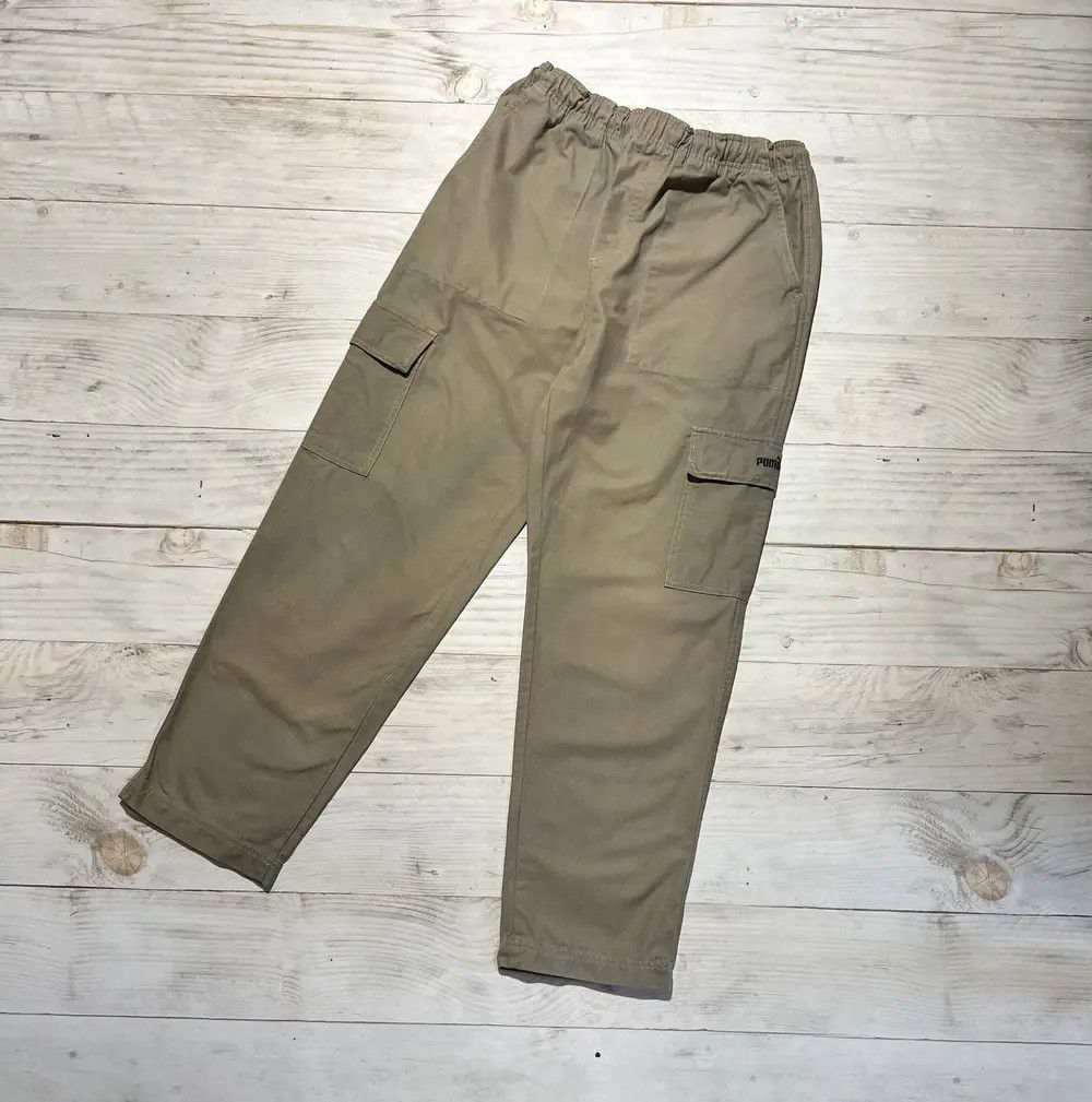 Puma Vintage Puma Cargo Pants Baggy 90s Army Military Size US 32 / EU 48 - 4 Thumbnail