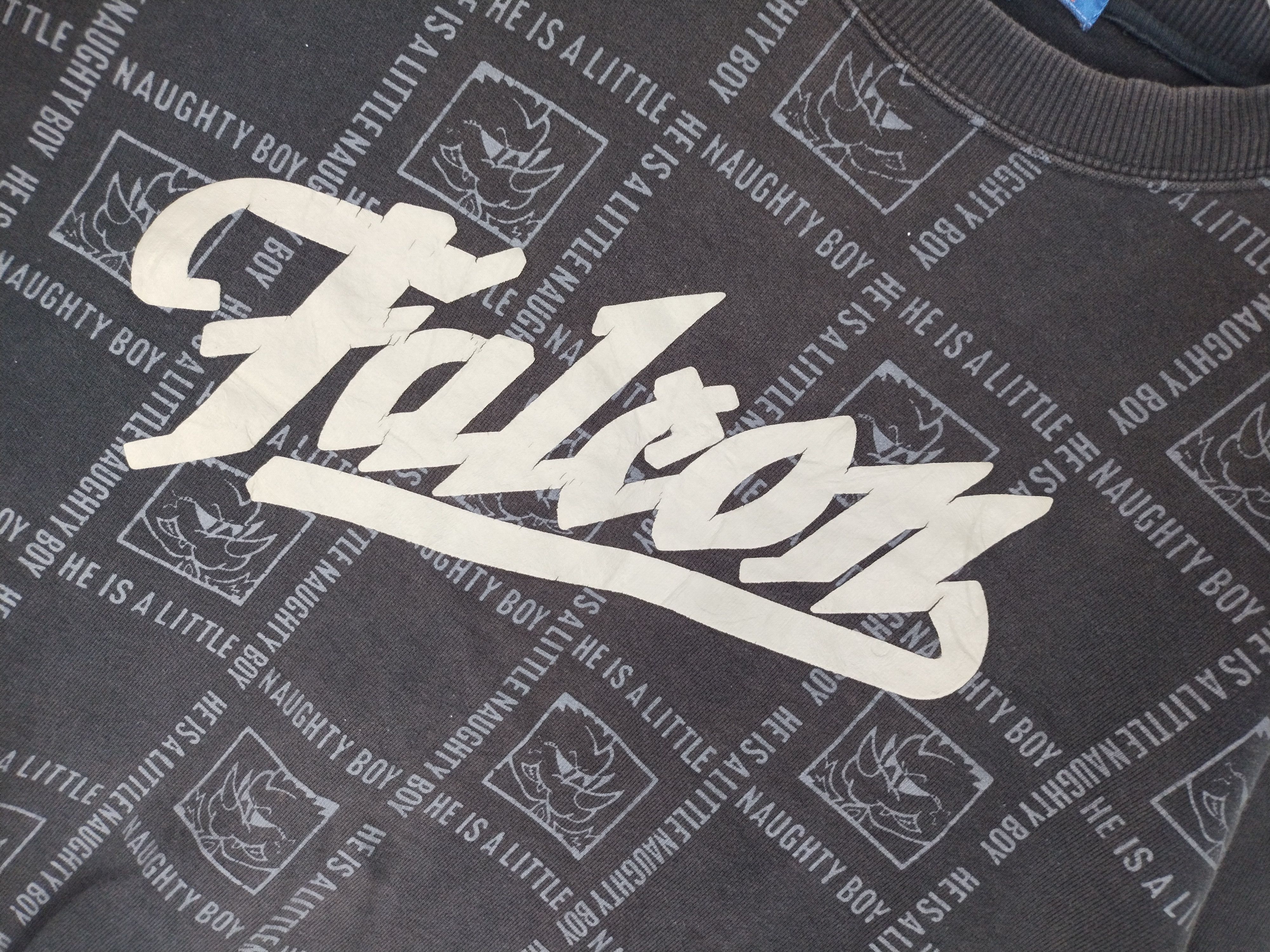 Falcon Garments × Japanese Brand Naughty Boy He Is A Little Sweatshirt Size US L / EU 52-54 / 3 - 2 Thumbnail