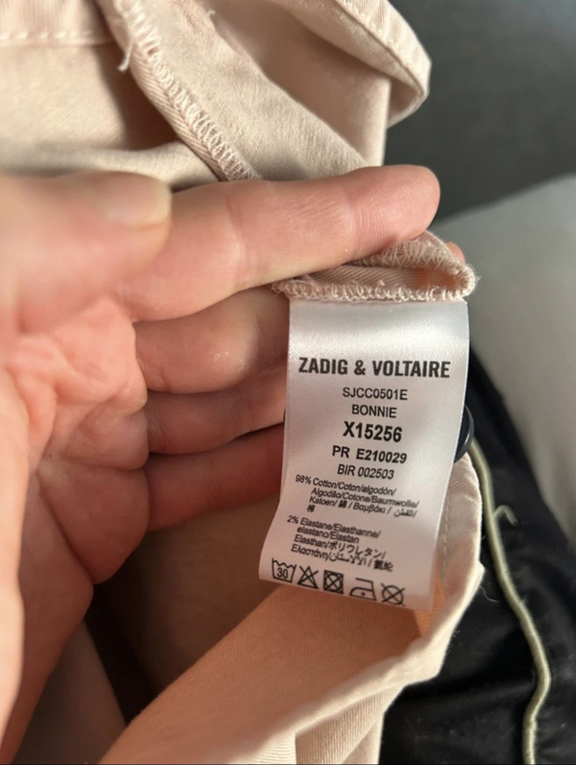 Zadig & Voltaire Zadig & Voltaire long-sleeve shirt Size S / US 4 / IT 40 - 7 Thumbnail