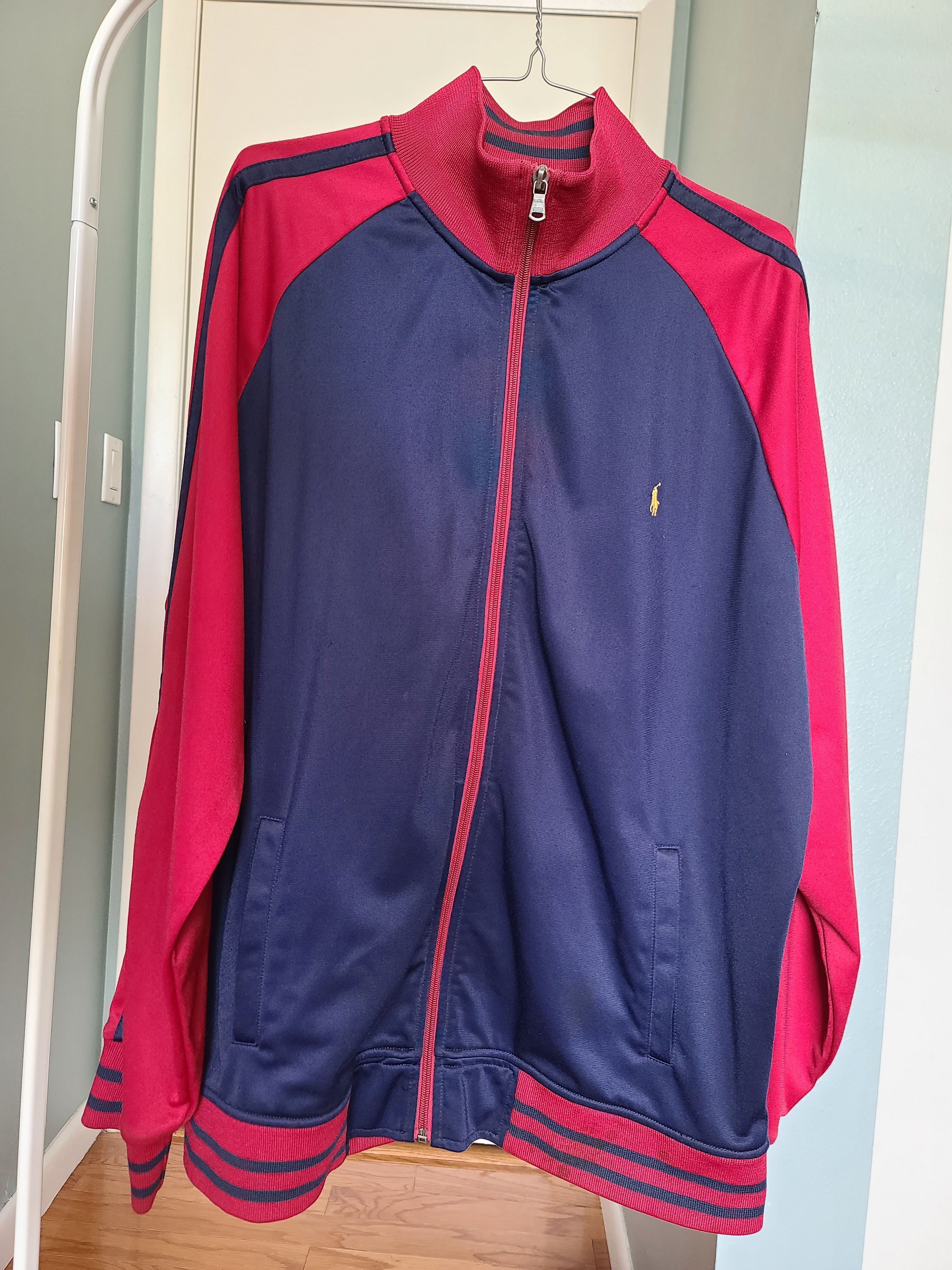 Polo Ralph Lauren × U.S. Polo Assn. × Vintage Polo Ralph Lauren Zipup sweater XL Vintage Size US XL / EU 56 / 4 - 1 Thumbnail