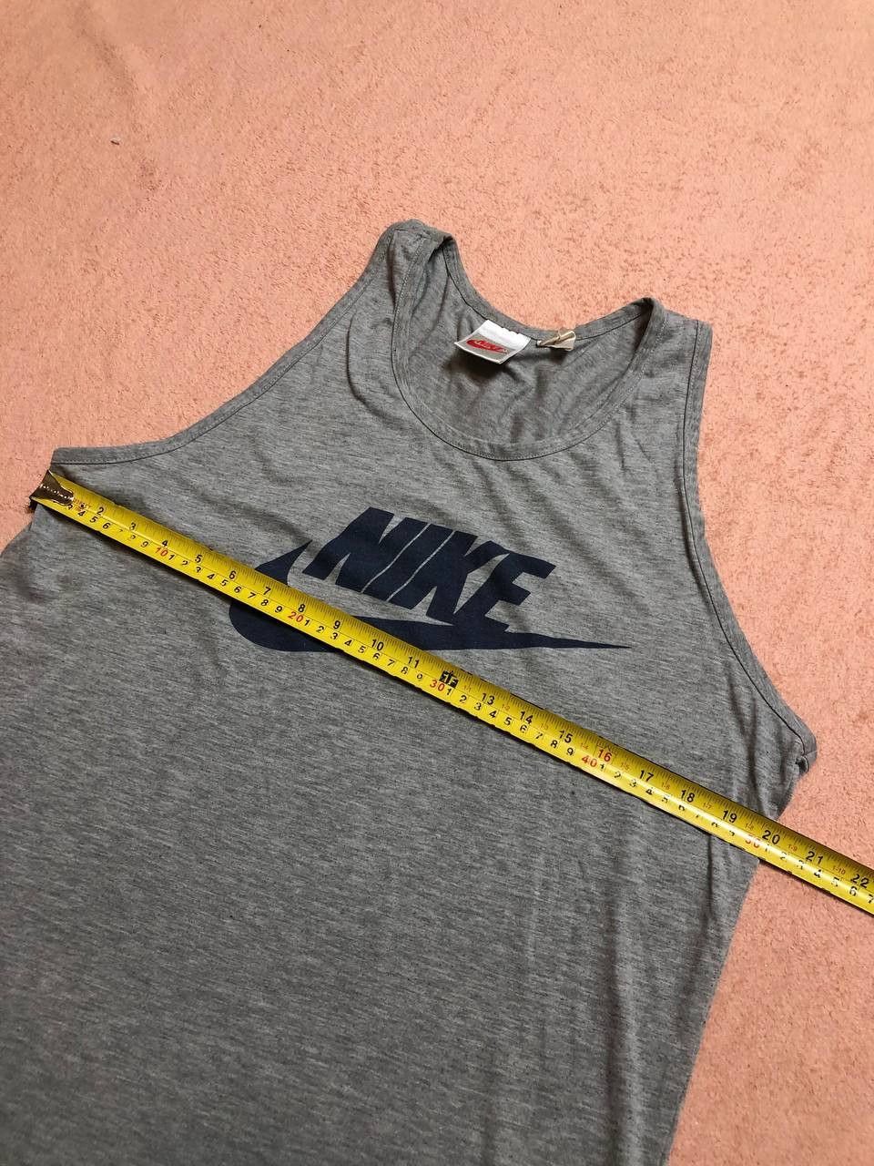 Nike Vintage 90's Nike Tank Top Gray Tag Basketball Gym TOP Size US S / EU 44-46 / 1 - 8 Thumbnail