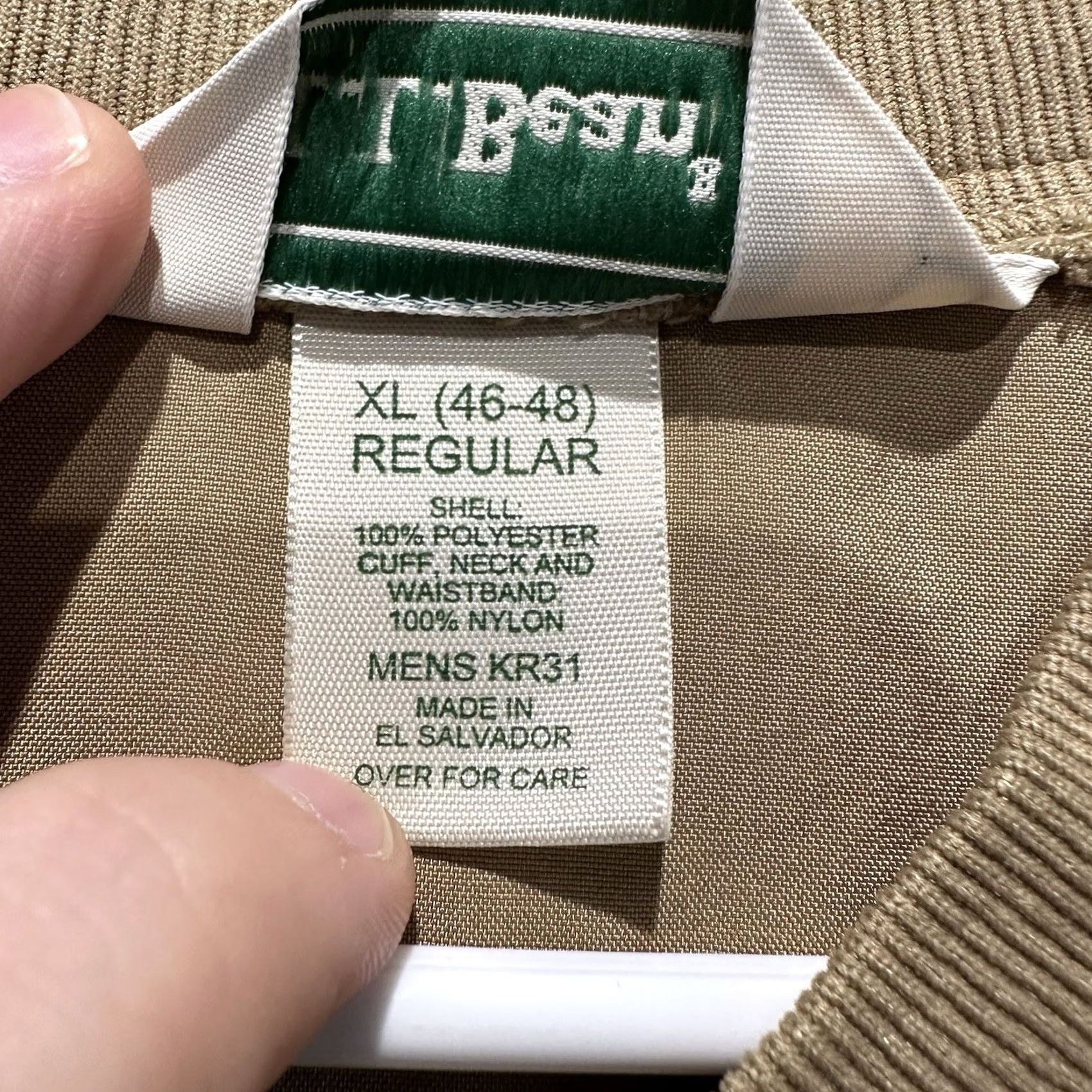 Vintage VINTAGE L.L. Bean Jacket Mens XL Beige Tan Windbreaker Lightweight CK KR31 GUC Size US XL / EU 56 / 4 - 5 Thumbnail