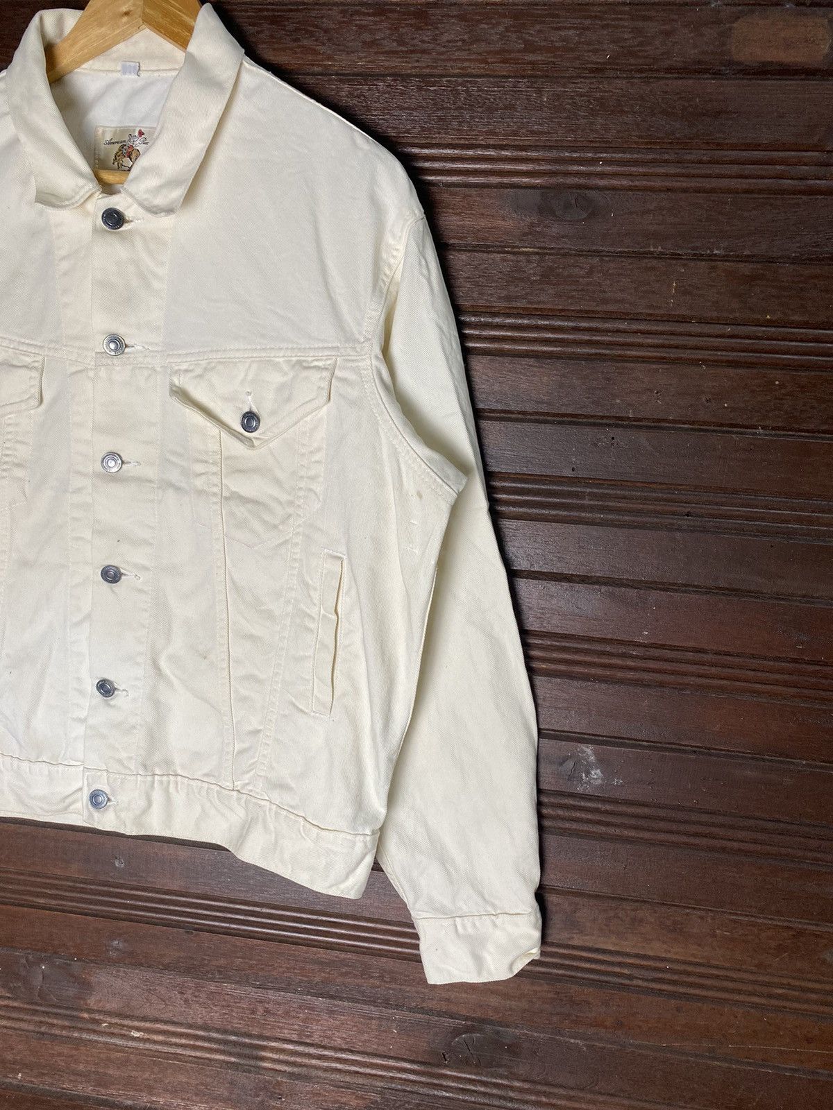 Tricker's × Vintage Vintage Bobson America Revolution Trucker Jacket Size US M / EU 48-50 / 2 - 5 Thumbnail