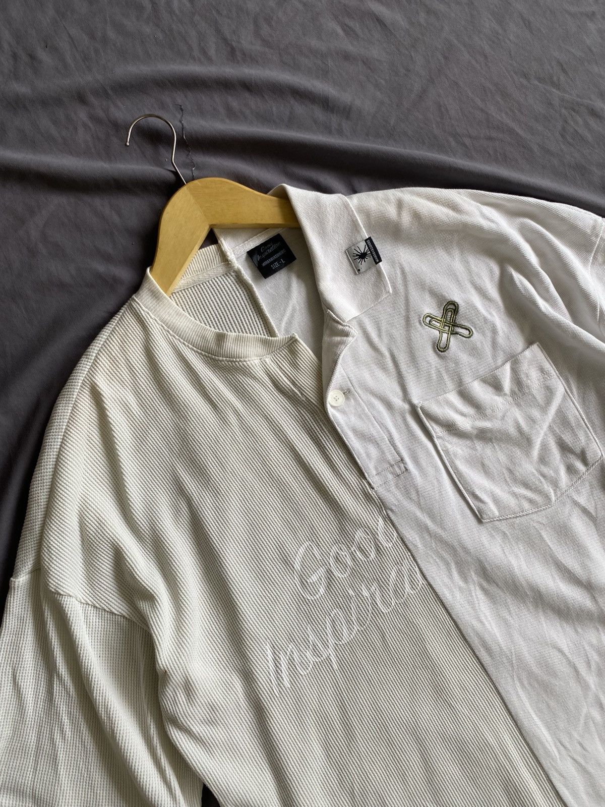 GU × Maison MIHARA YASUHIRO GU x Miharayasuhiro Half Polo Shirt Size US L / EU 52-54 / 3 - 2 Thumbnail