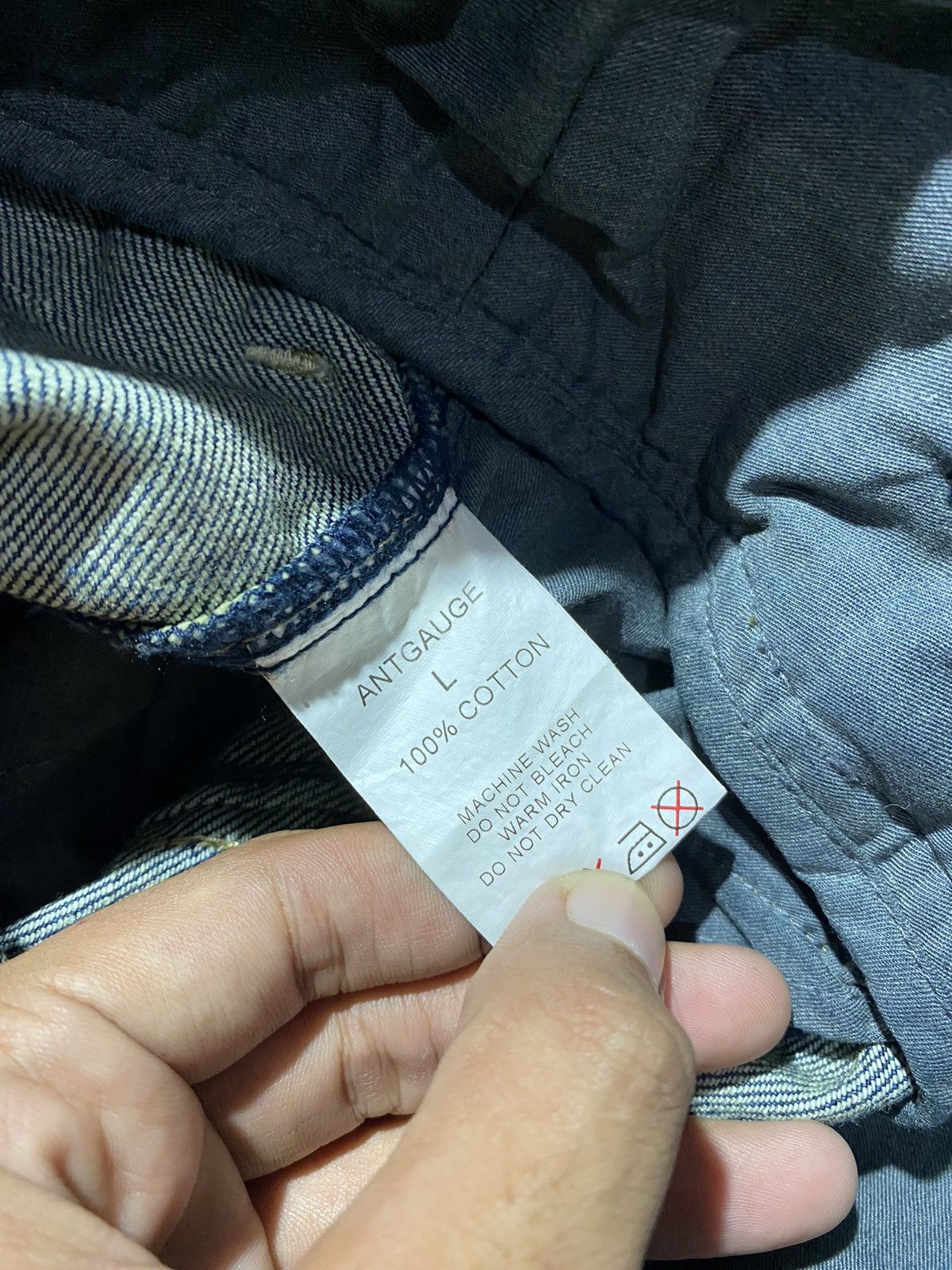 If Six Was Nine 2000s Crazy ! Antigauge Multi Button Denim Cotton Pants Size US 31 - 11 Thumbnail