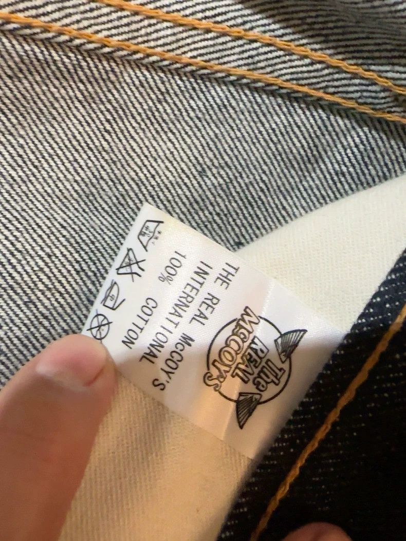 The Real McCoy's The REAL McCOY'S Size XLHeavyweight Denim Jeans Size US 33 - 4 Thumbnail