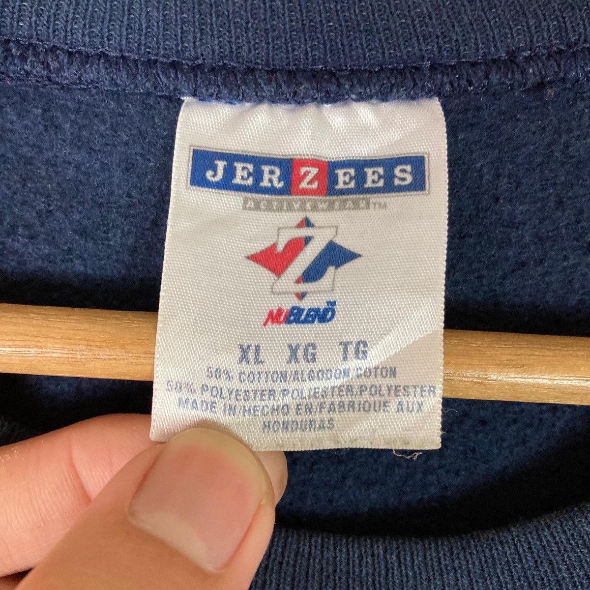 Jerzees Vintage Jerzees Pullover Jumper Sweatshirt Size US XL / EU 56 / 4 - 6 Thumbnail