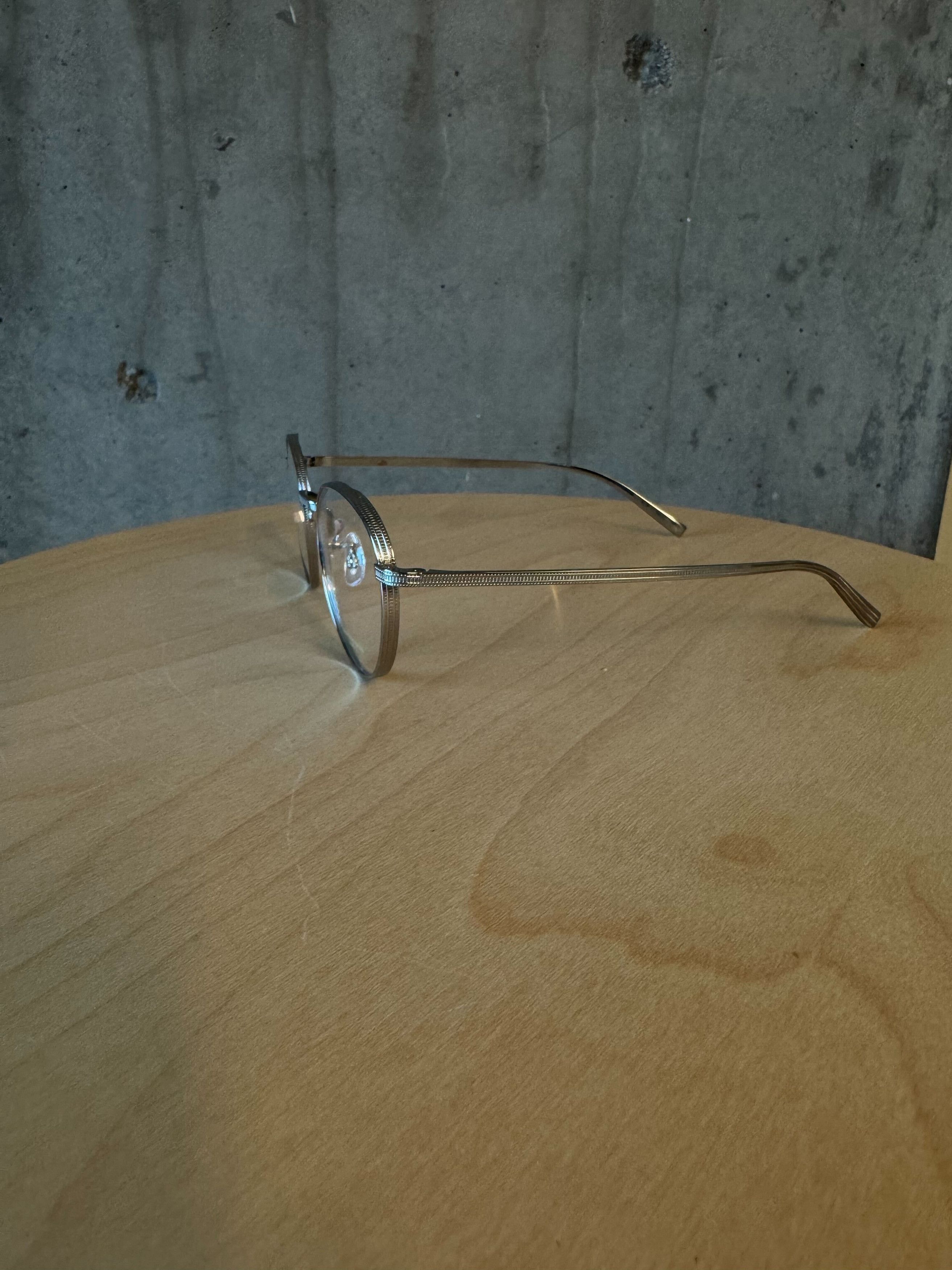 Oliver Peoples (New) Kesner Titanium Silver Glasses Size ONE SIZE - 6 Thumbnail