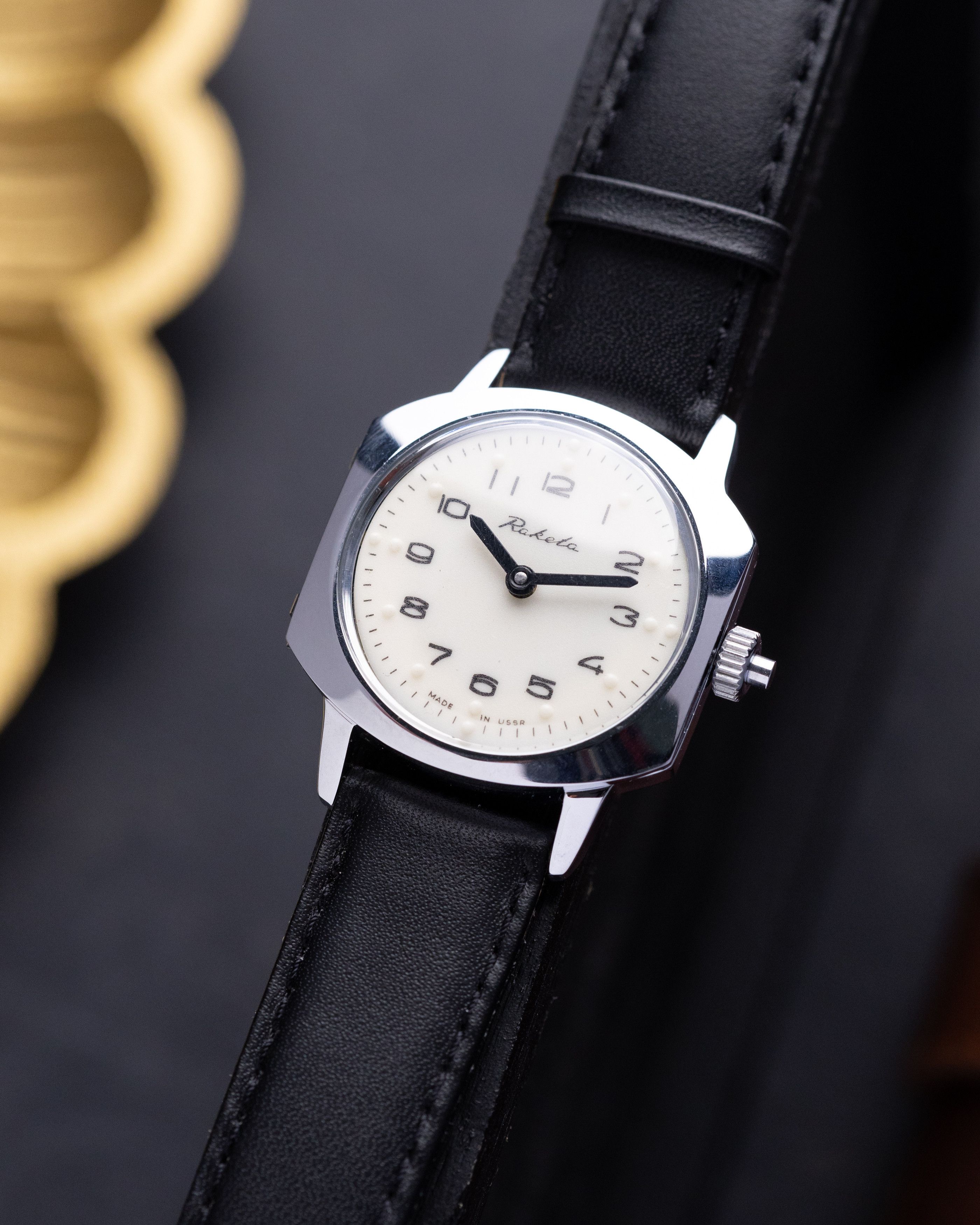 Other Raketa Braille dial, Soviet Mechanical Watch Size 32 - 6 Thumbnail