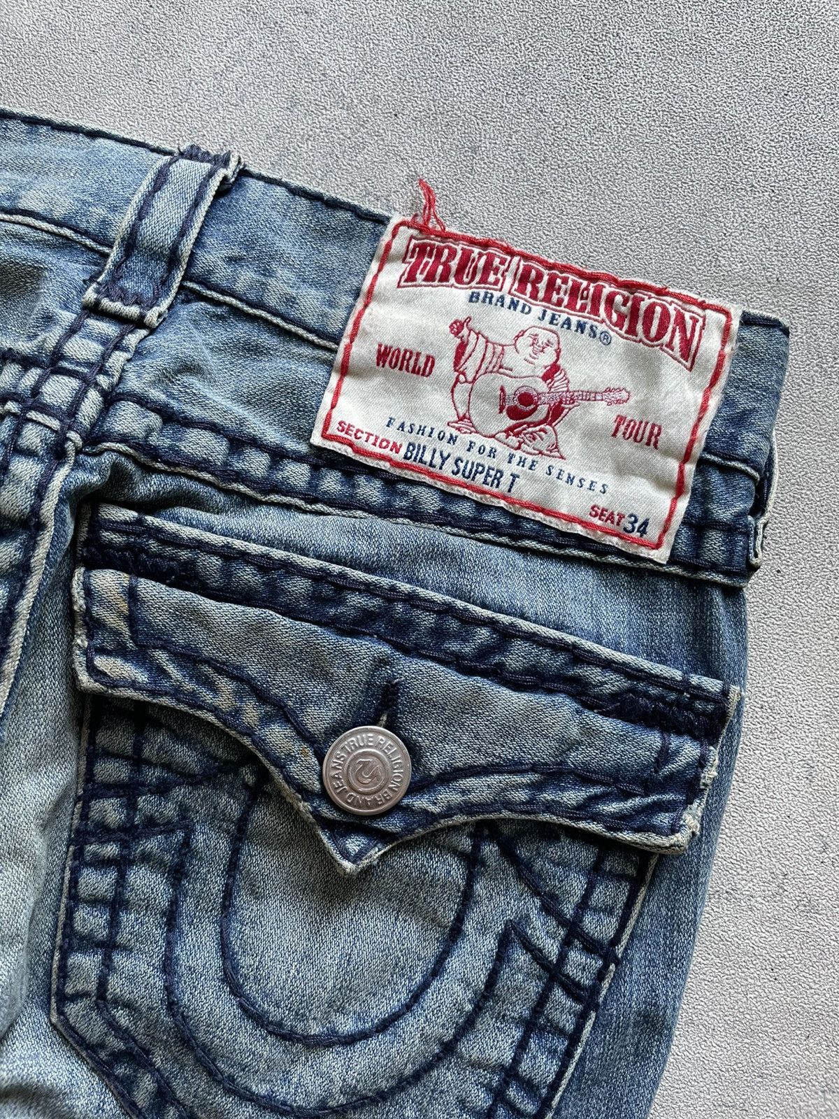 True Religion Japanese Brand X True Religion Jeans Size US 31 - 3 Thumbnail