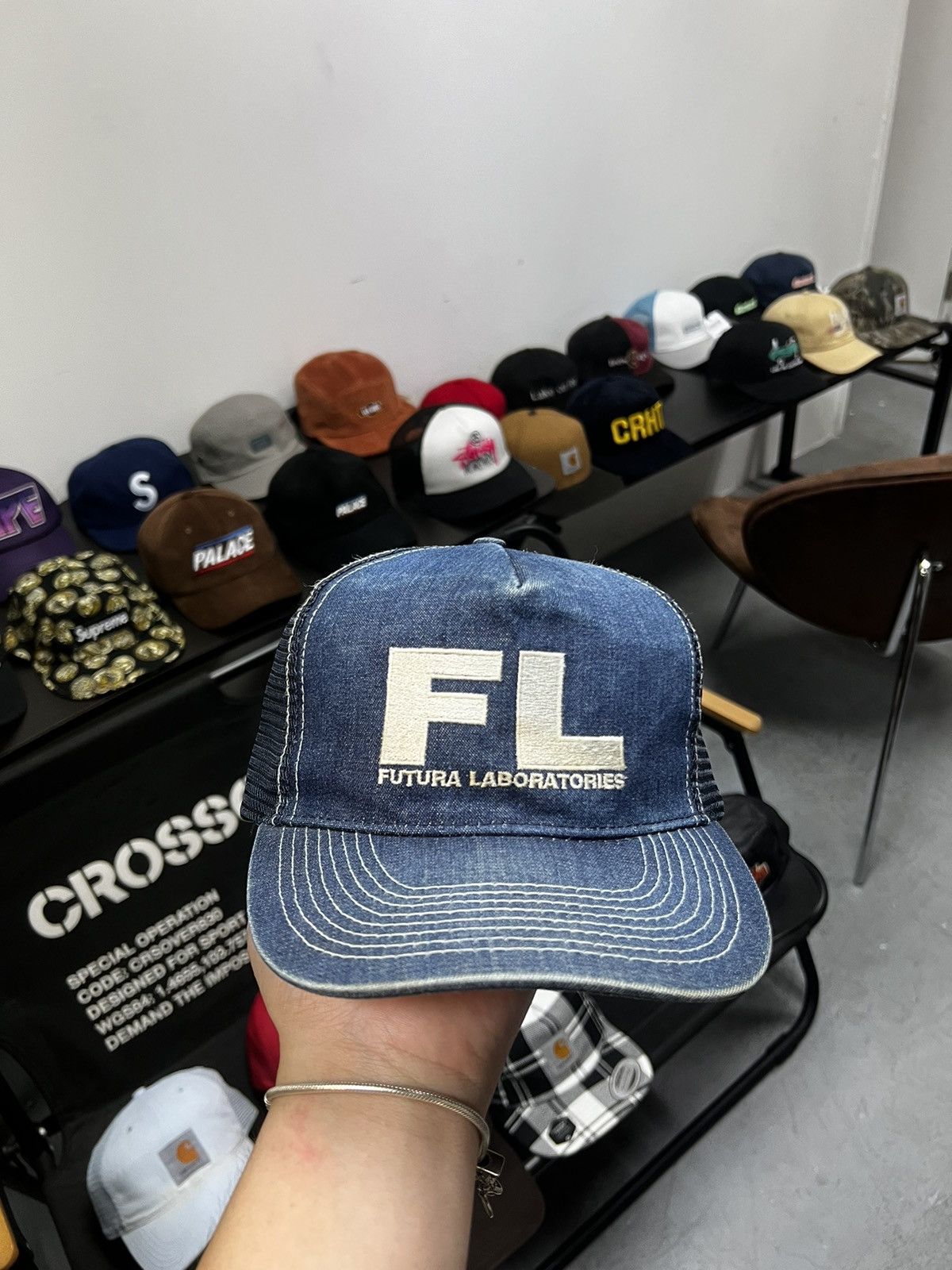 Futura Vintage FL Futura Laboratories Otto Trucker Hats | Grailed
