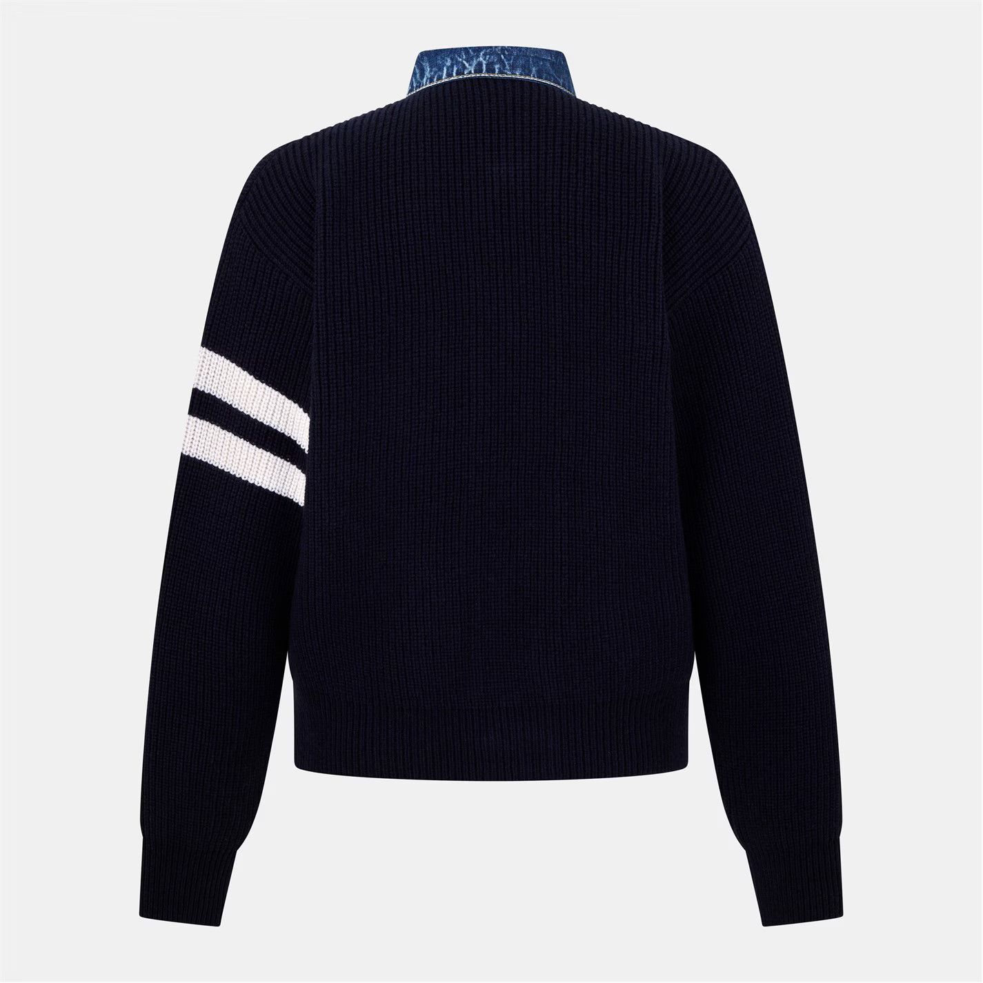 Dsquared2 o1g2r1mq0426 Knitted Cardigan in Navy Blue Size US XL / EU 56 / 4 - 2 Thumbnail