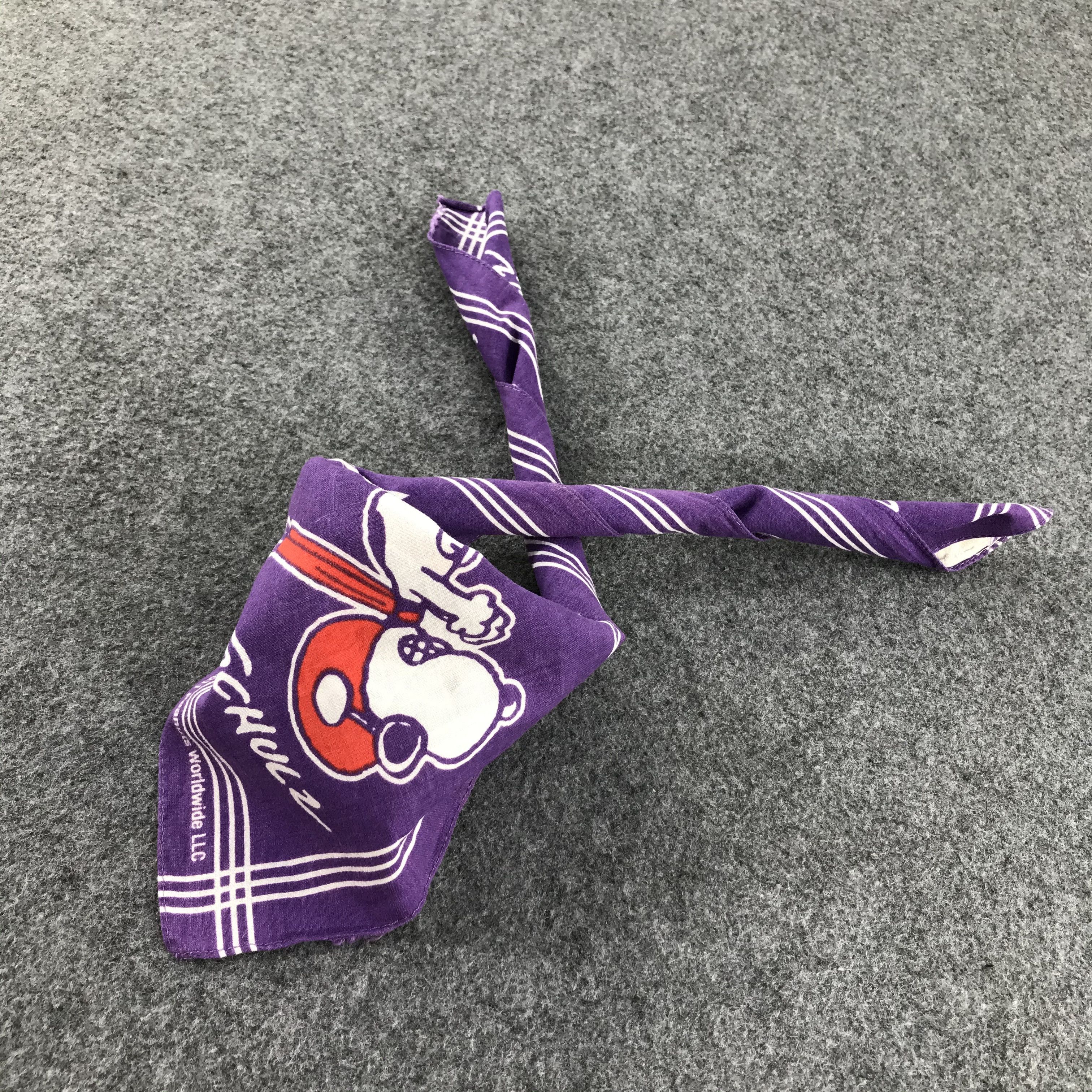 Peanuts Snoopy Ski Handkerchief Neckerchief Bandana X07 Size ONE SIZE - 3 Thumbnail