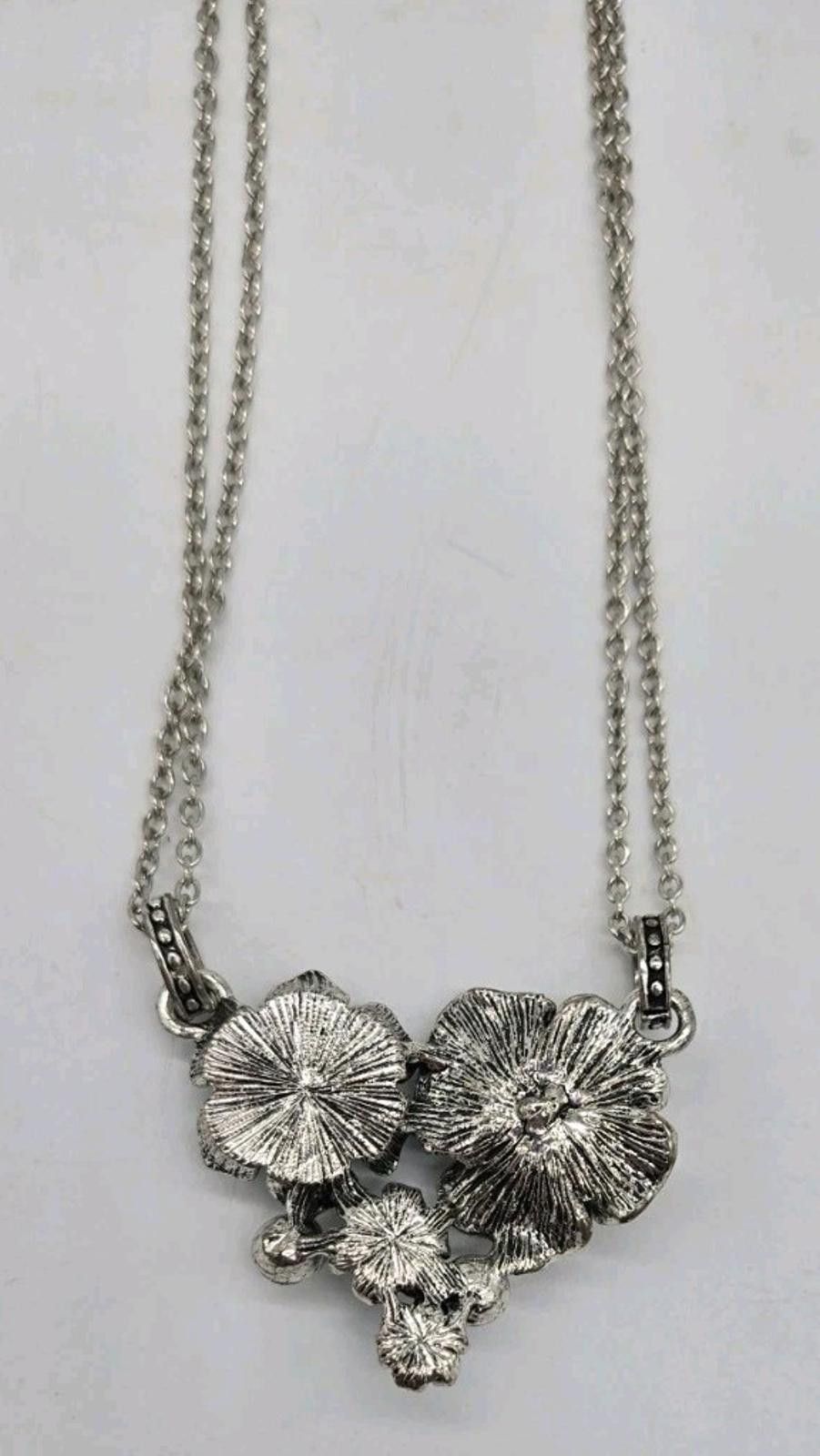 Unknown London Paparazzi Necklace & Earring Set NWT Silver Tone Torquoise F Size ONE SIZE - 6 Thumbnail