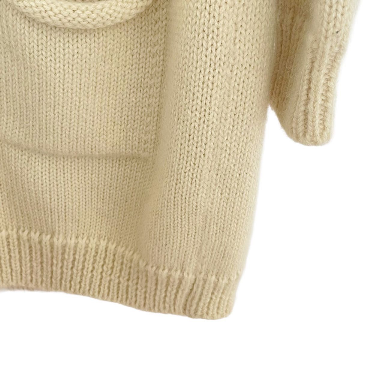 Loewe Loewe Off-white V-neck Letter Pattern Knit Cardigan K26WX Size XS / US 0-2 / IT 36-38 - 4 Thumbnail