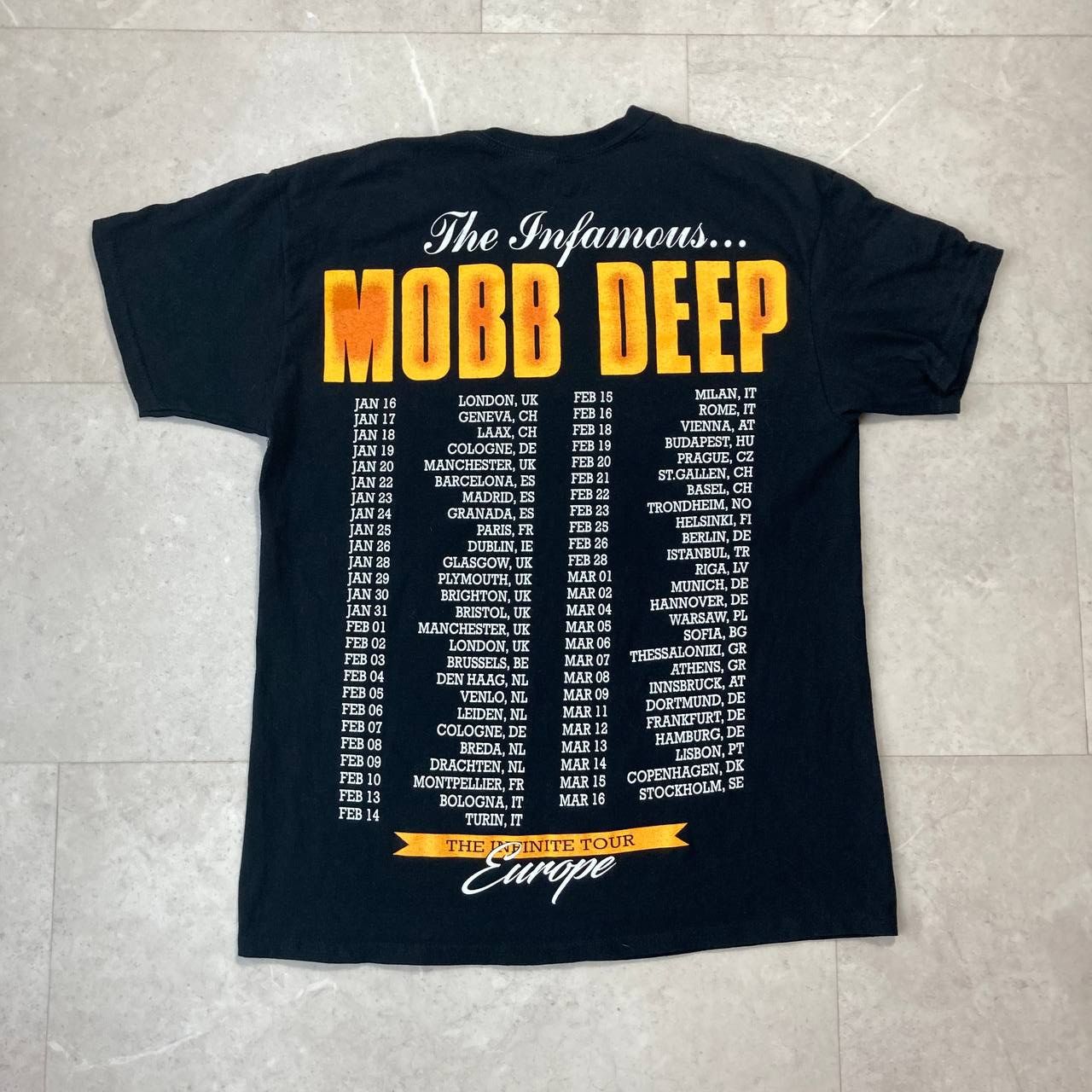 Rap Tees Mobb Deep The Infinite Tour Rap Hip Hop Crooks & Castles Size US L / EU 52-54 / 3 - 5 Thumbnail
