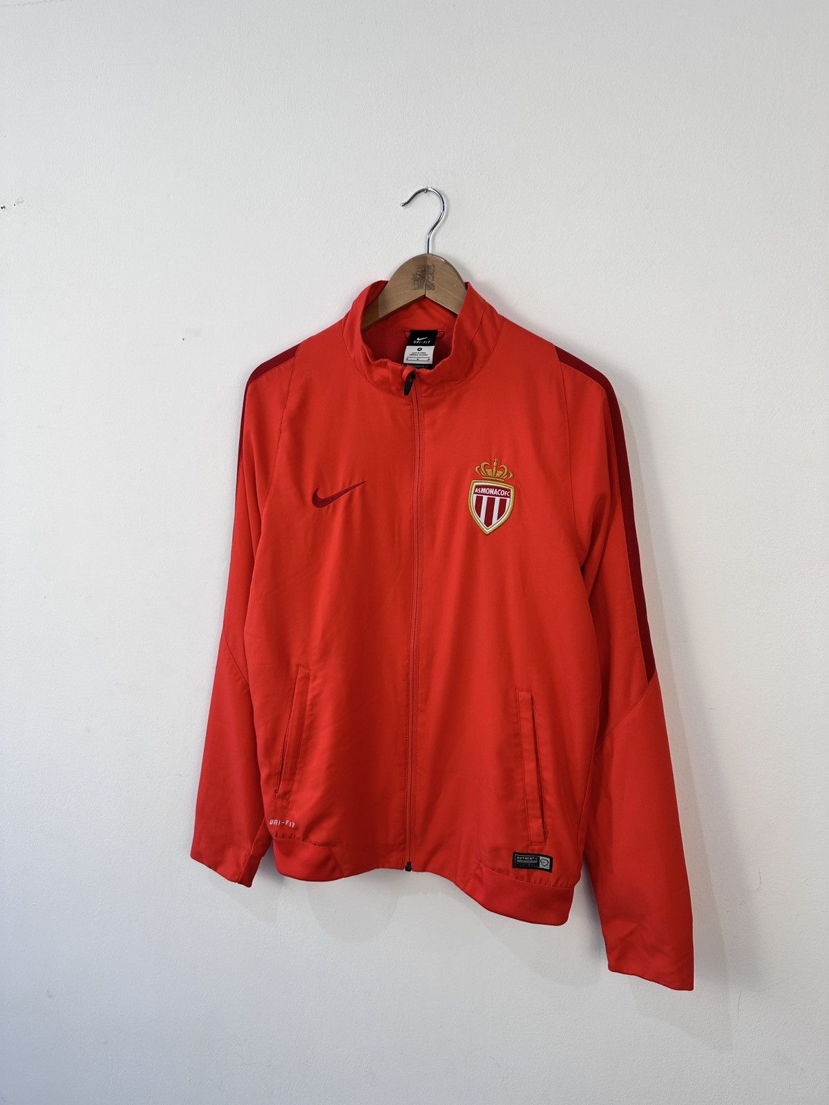 Nike AS Monaco Nike Drill Jacket Training Top 2016 Size M Soccer Size US M / EU 48-50 / 2 - 3 Thumbnail