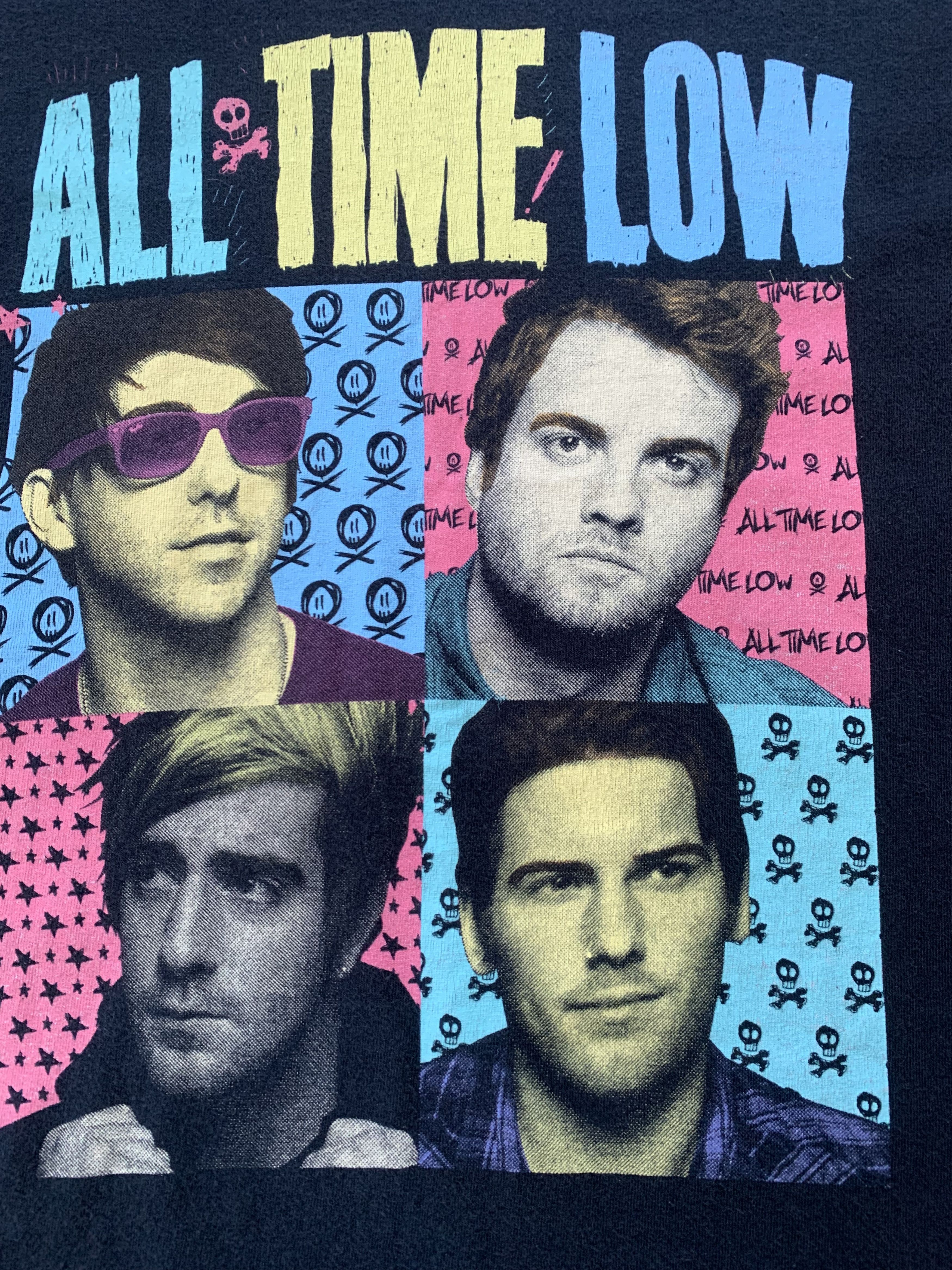 Band Tees × Gildan Gildan All Time Low Vintage T Shirt Size US M / EU 48-50 / 2 - 5 Thumbnail