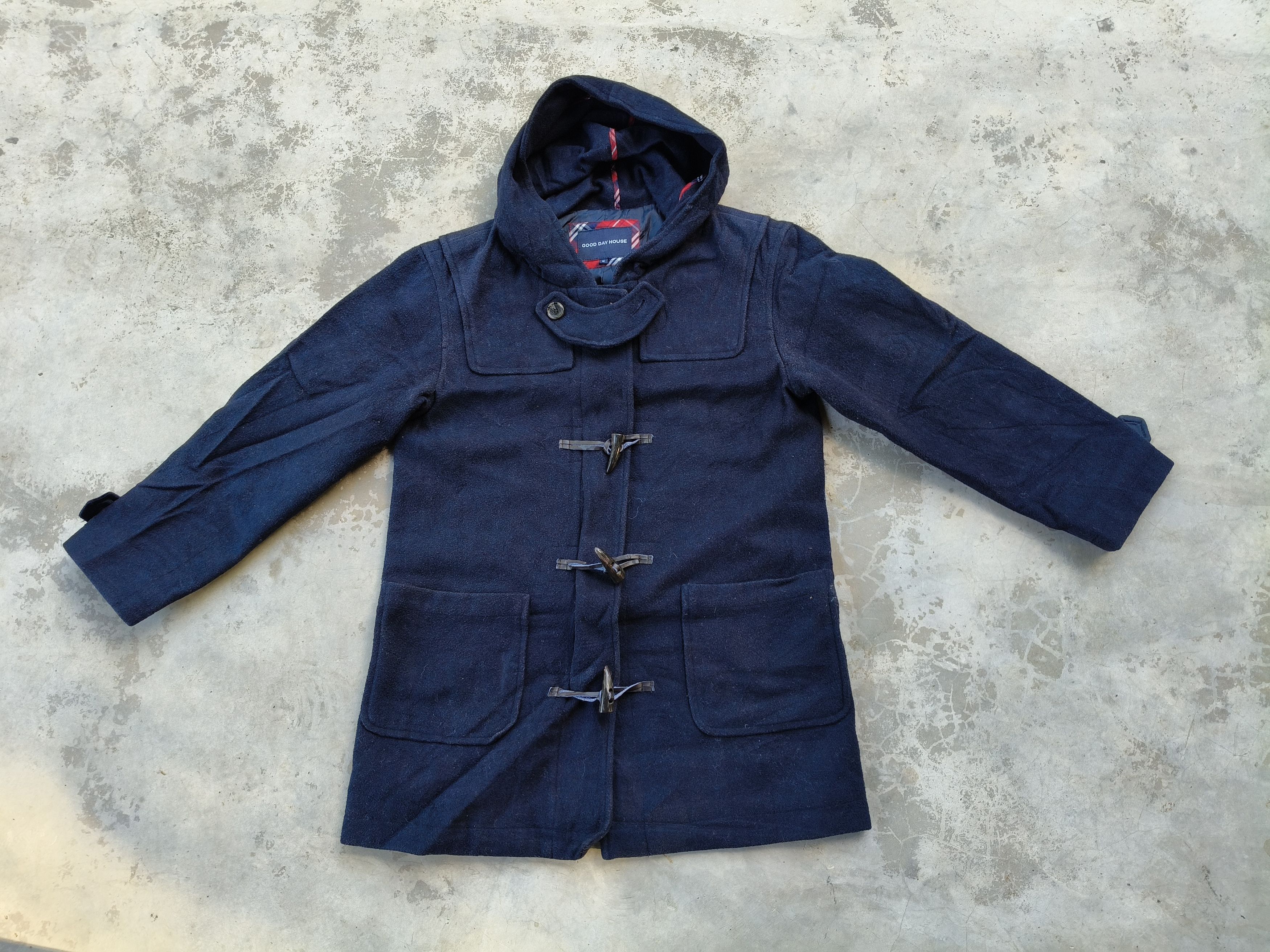 Japanese Brand Duffle Coat Good Day House Size US M / EU 48-50 / 2 - 3 Thumbnail