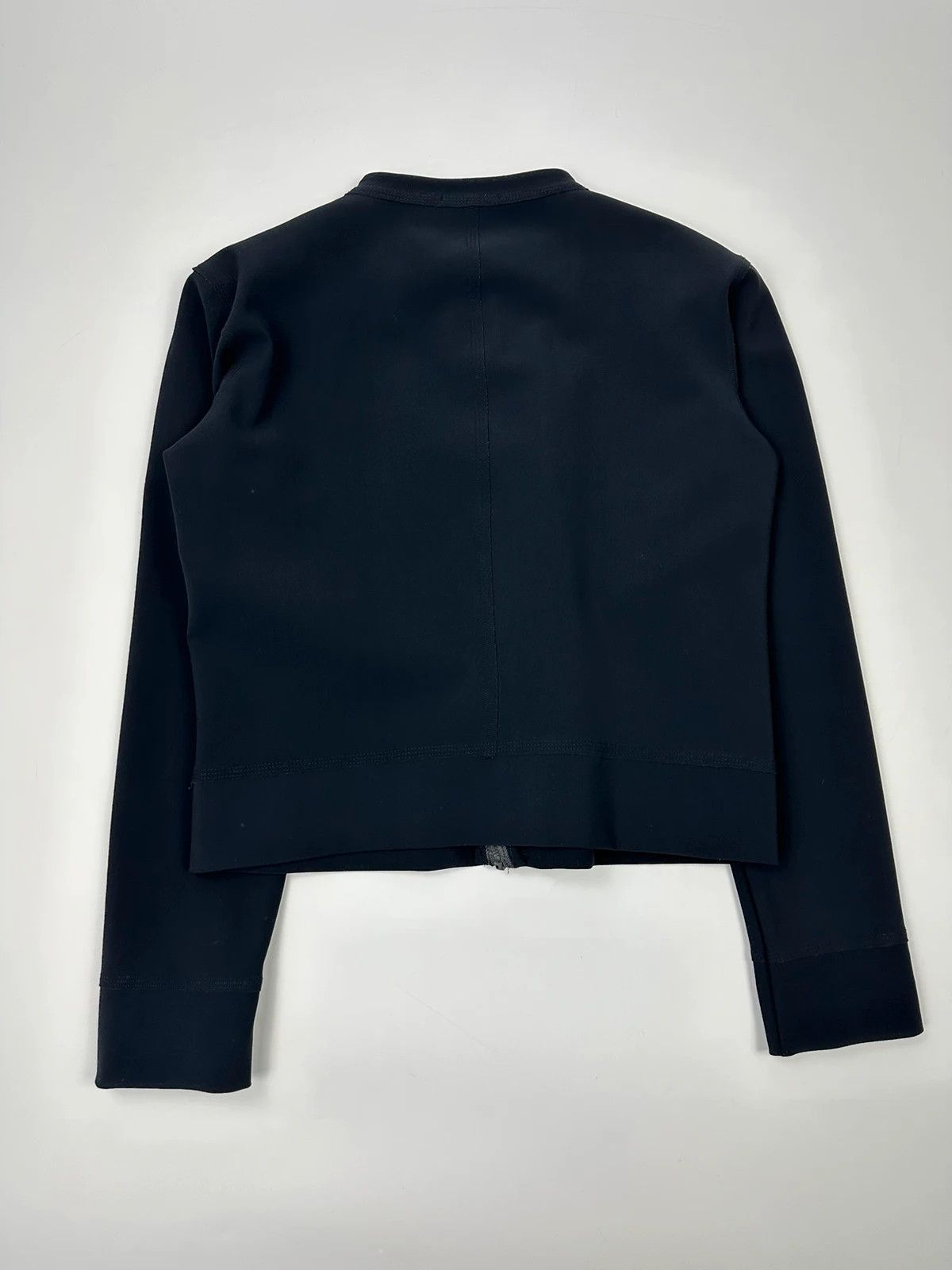 Marithe + Francois Girbaud Marithé + Francois Girbaud 00’s Minimalist Dark Navy Jacket Size M / US 6-8 / IT 42-44 - 8 Thumbnail