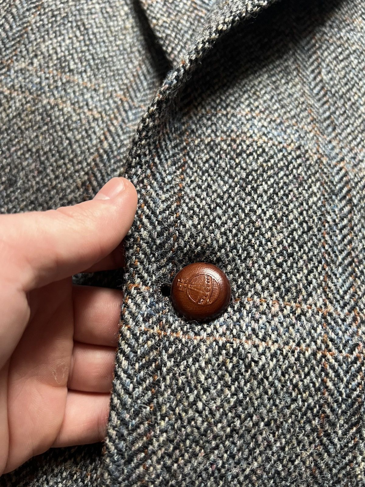 Harris Tweed Harris Tweed Mario Barutti Wool Blazer Jacket Men's Size 40L - 7 Thumbnail