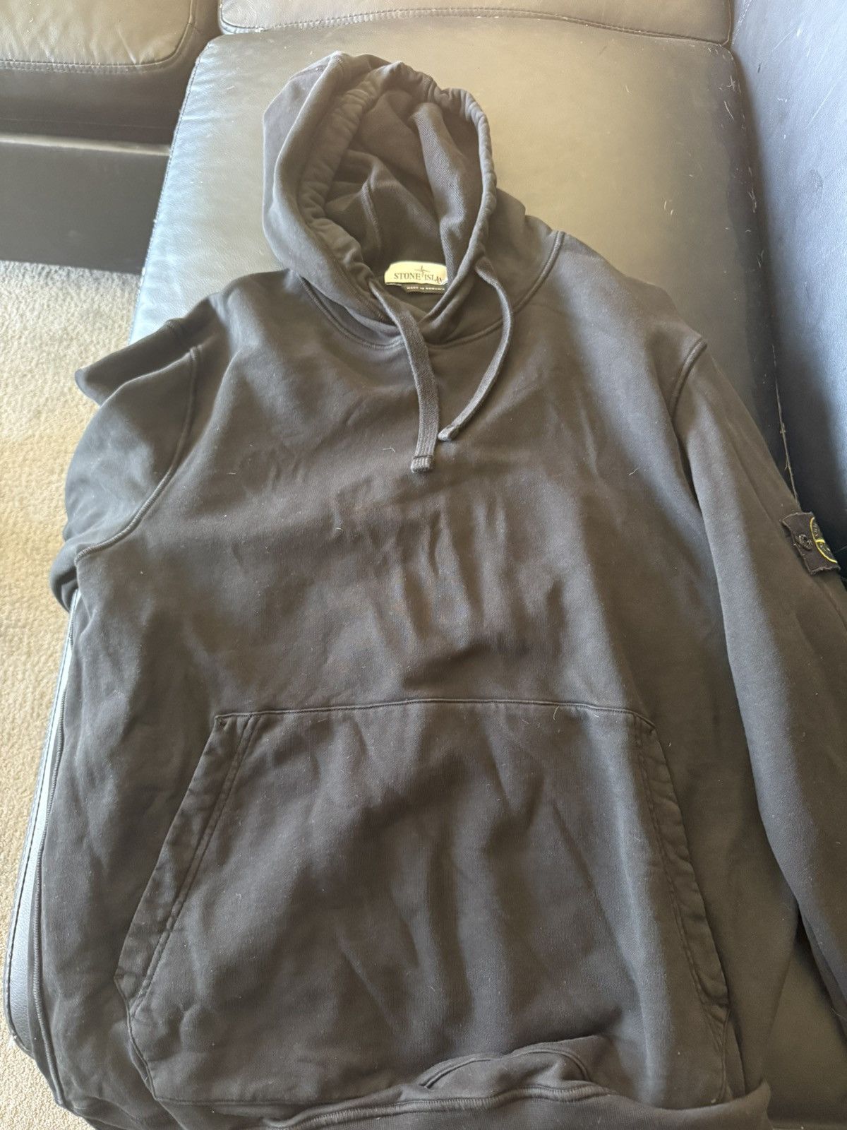 Stone Island Stone Island Hoodie - Black Size US XL / EU 56 / 4 - 1 Thumbnail