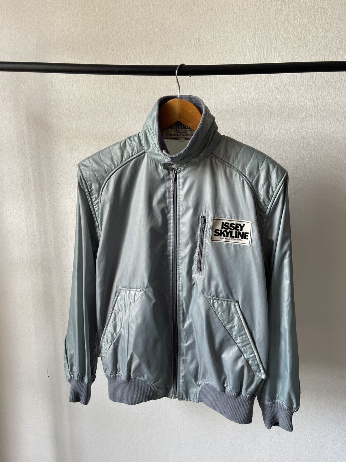 Issey Miyake 80s Issey Miyake Skyline Light Jacket Size US M / EU 48-50 / 2 - 3 Thumbnail