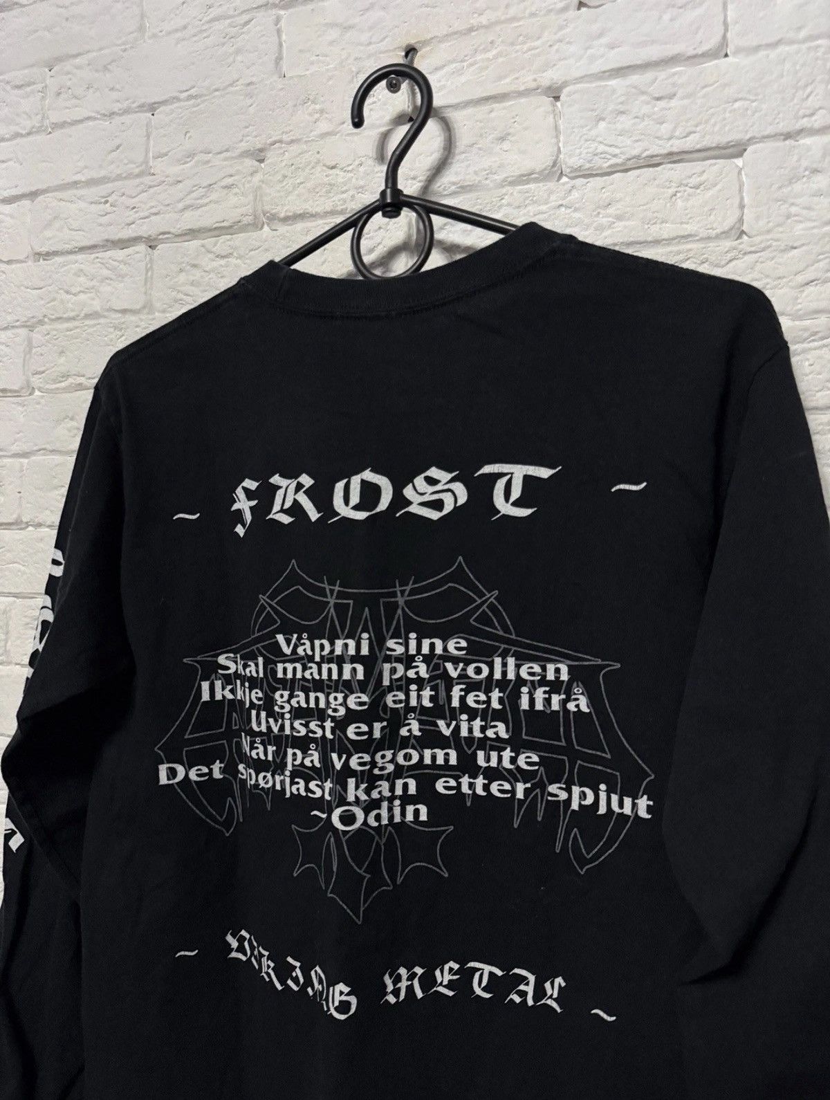 Other Rare Enslaved Frost Overprinted Longsleeve Merch Sz S Size US S / EU 44-46 / 1 - 7 Thumbnail
