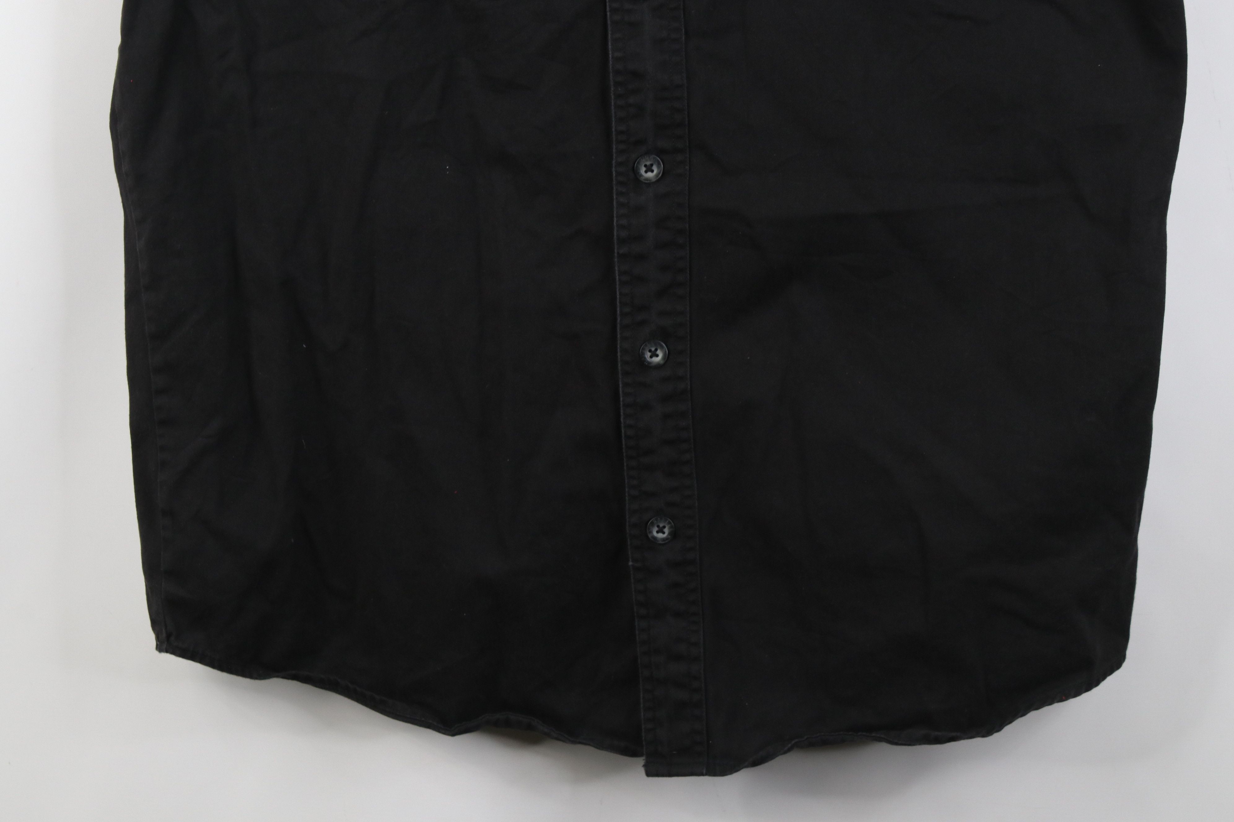 Harley Davidson Vintage Harley Davidson Skull Collard Button Shirt Black Size US L / EU 52-54 / 3 - 3 Thumbnail