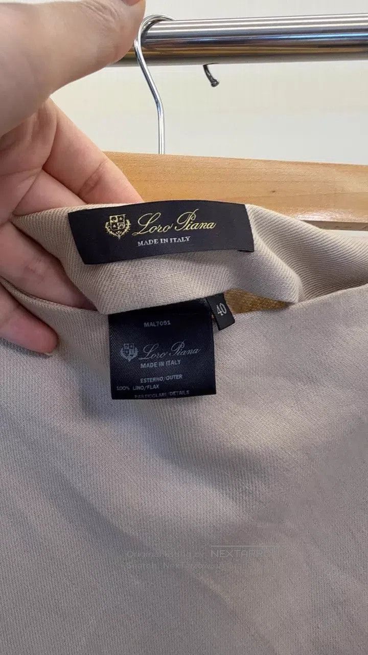 Loro Piana Loro Piana Linen Wrap Skirt Size 26" / US 2 / IT 38 - 7 Thumbnail