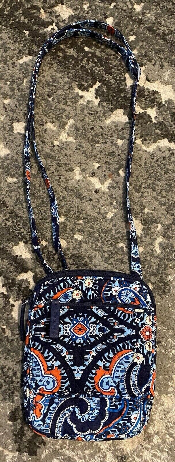 Designer Vera Bradley Java Blue Hipster Quilted Floral Crossbody Bag Size ONE SIZE - 1 Thumbnail