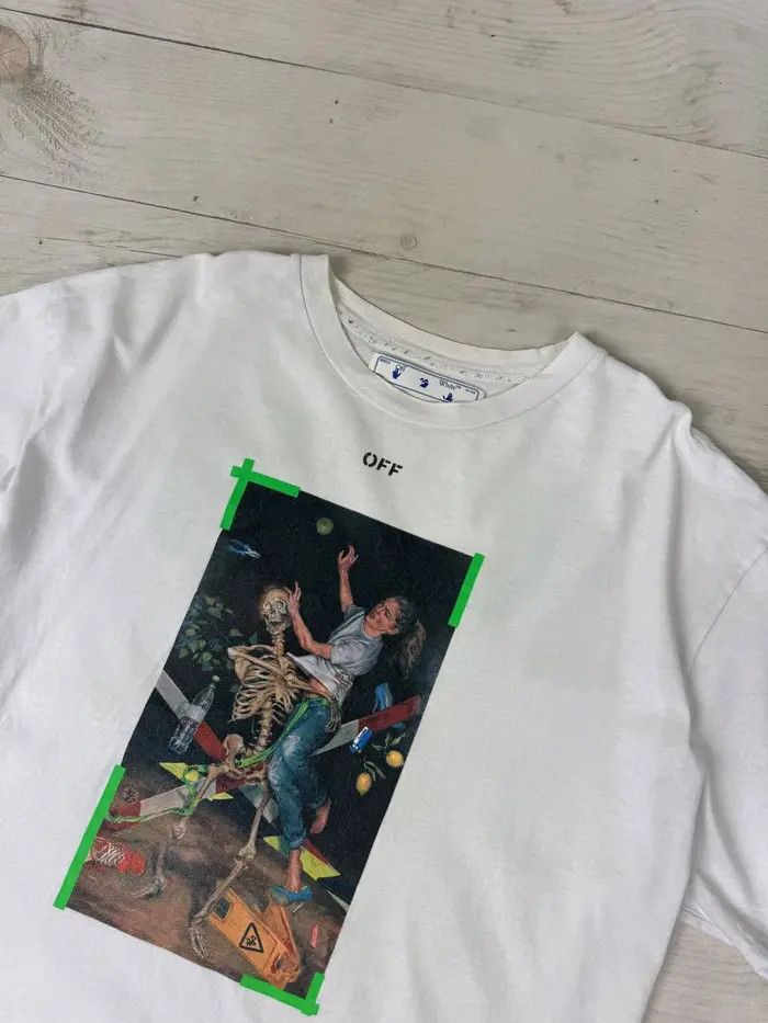 Off-White Off White Pascal Print Tee Oversized Size US L / EU 52-54 / 3 - 2 Thumbnail