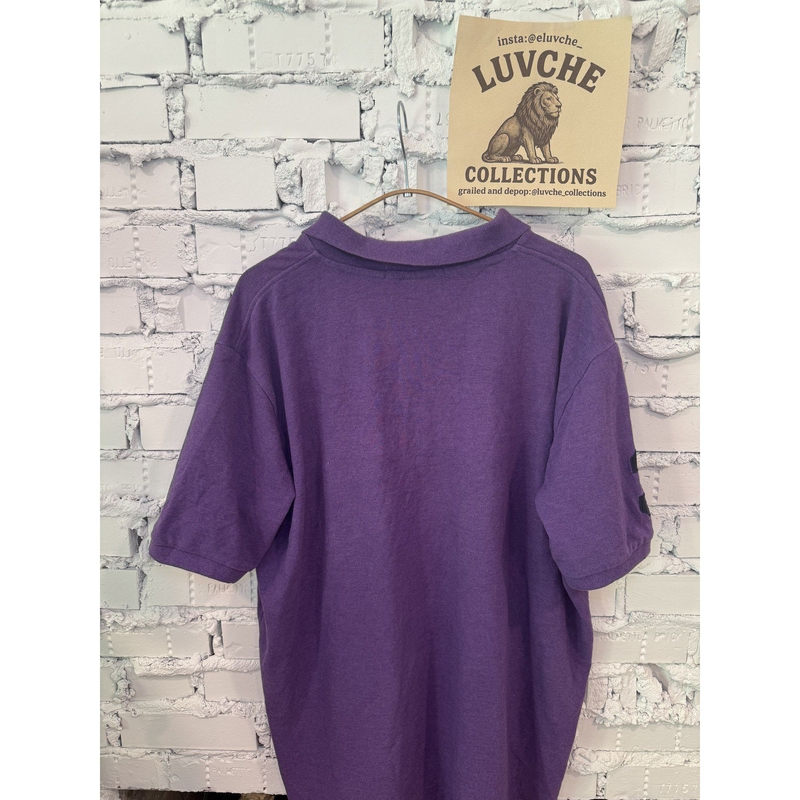 U.S. Polo Assn. US Polo Assn Polo Shirt Mens XL Purple Embroidered Big Pony Size US XL / EU 56 / 4 - 5 Thumbnail