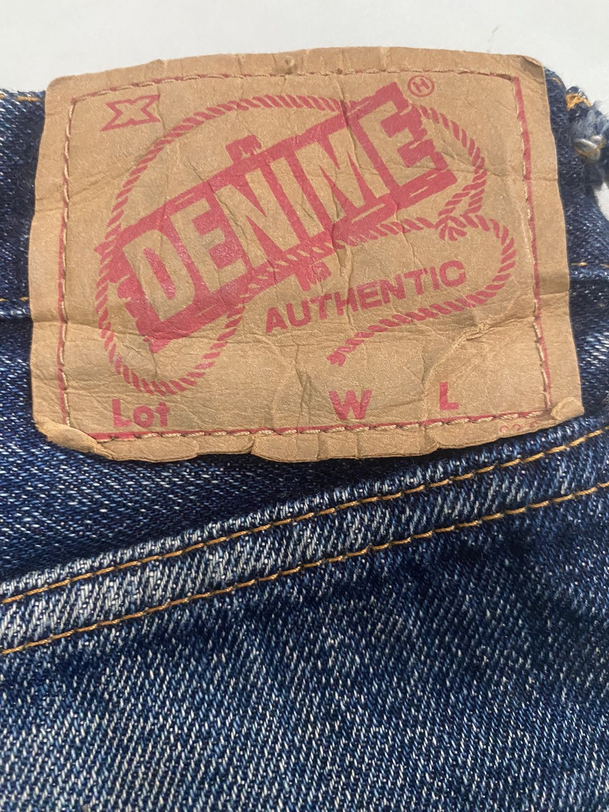 Denime × Designer × If Six Was Nine Vintage Denime Selvedge Jeans Size US 30 / EU 46 - 6 Thumbnail