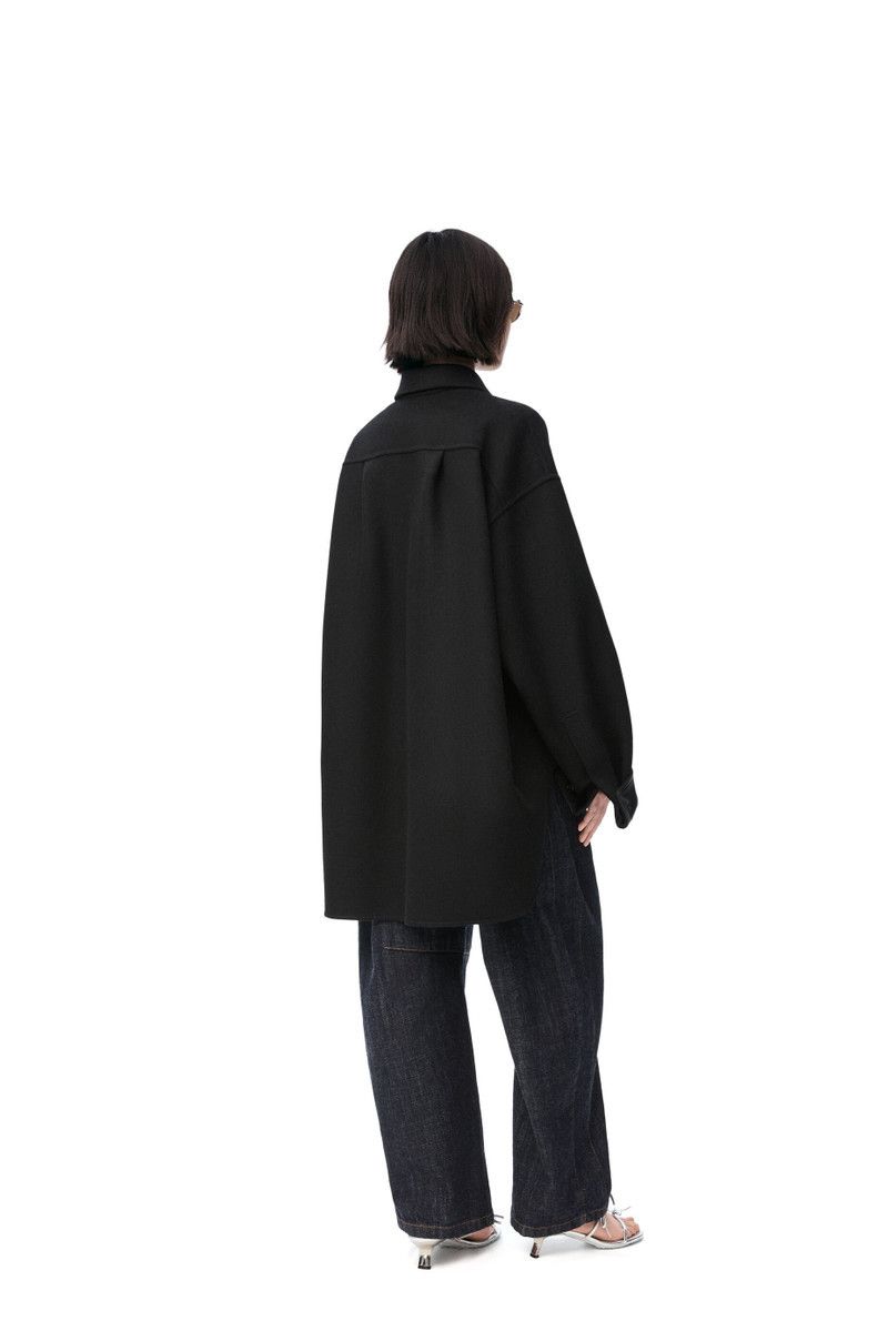 Loewe o1in1g0426 Overshirt in Black Size XL / US 12-14 / IT 48-50 - 4 Thumbnail