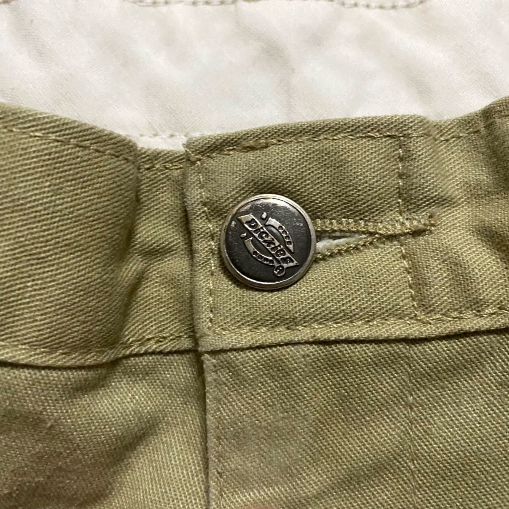 Dickies Dickies Mens Cargo Pants Beige High Rise 38x30 Work Utility Cotton Polyester Regular Straight Mens Size US 38 / EU 54 - 4 Thumbnail