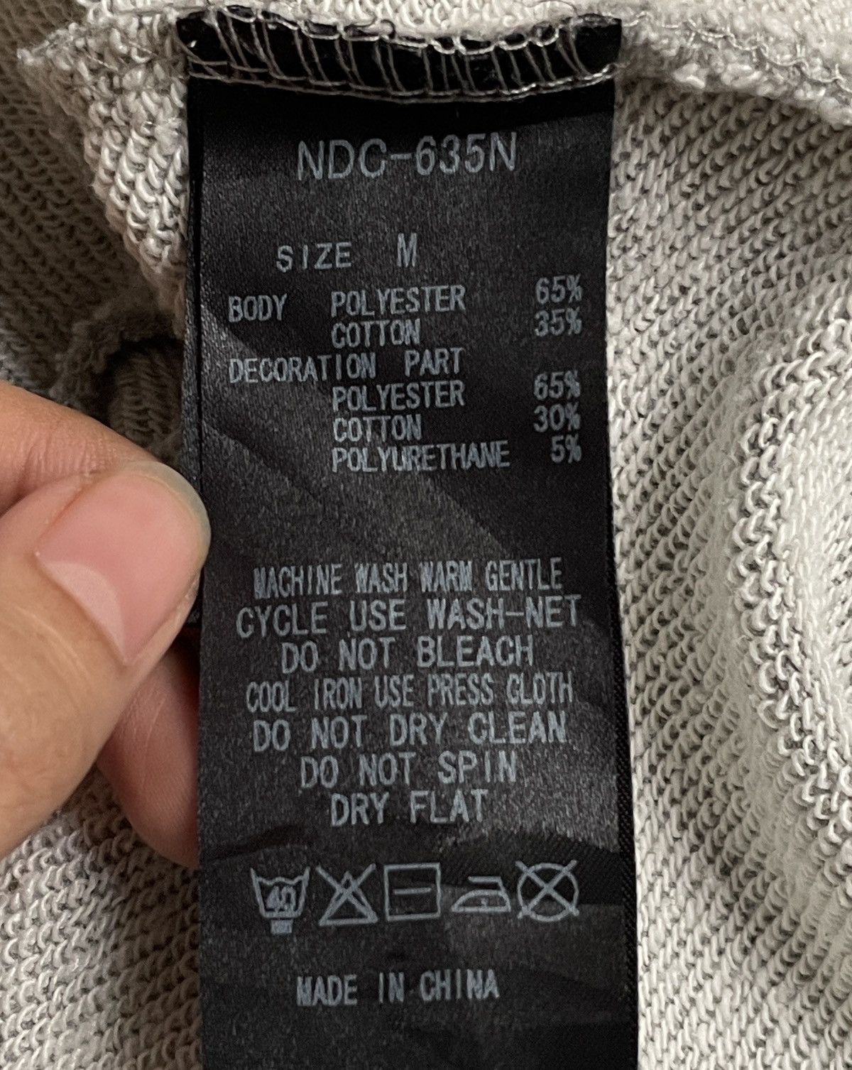 Number (N)ine Vintage Japanese Brand Number Nine Sweatshirt 2000s Size US M / EU 48-50 / 2 - 11 Thumbnail
